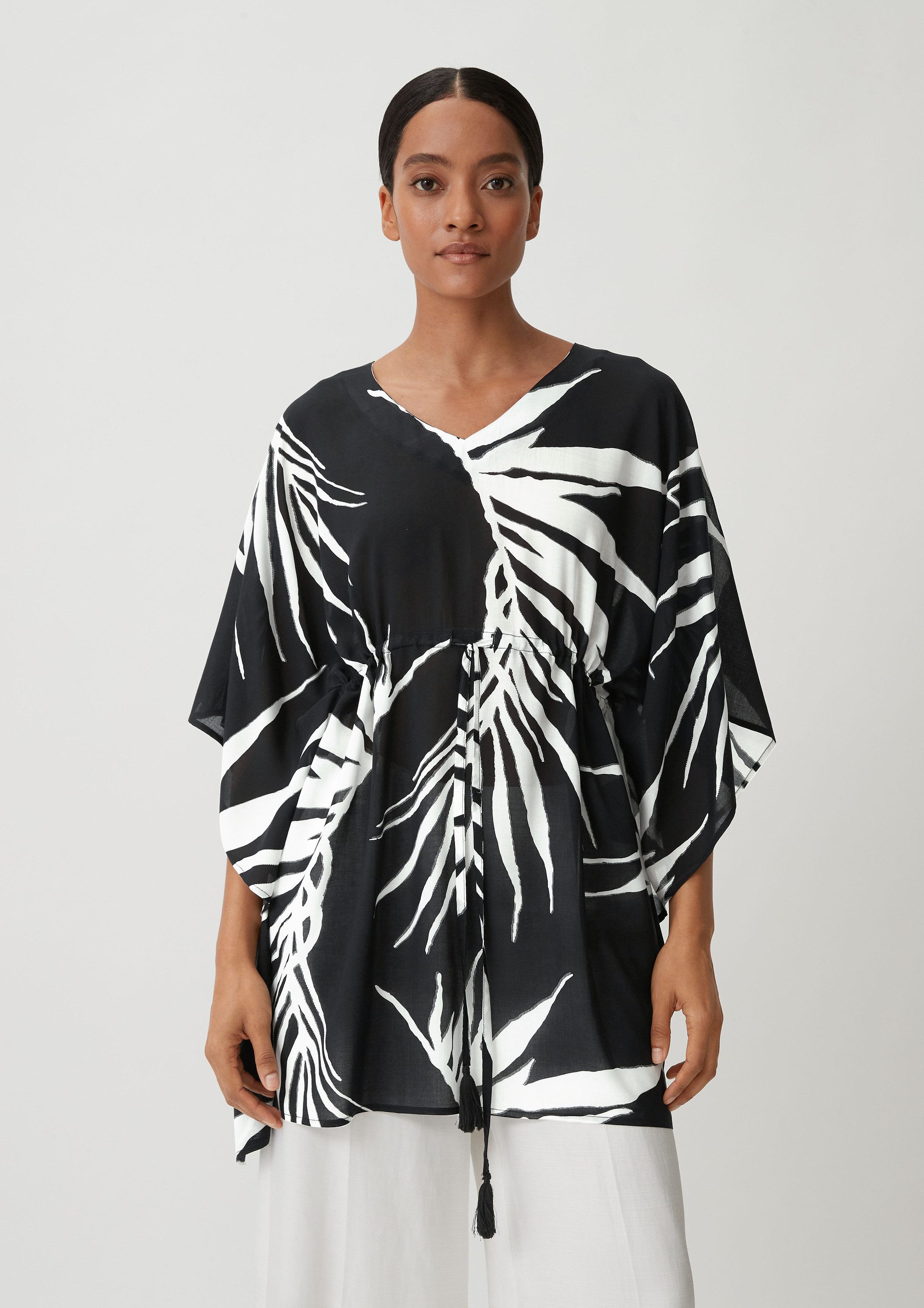 comma Poncho Accessories Beachkleid aus Viskose