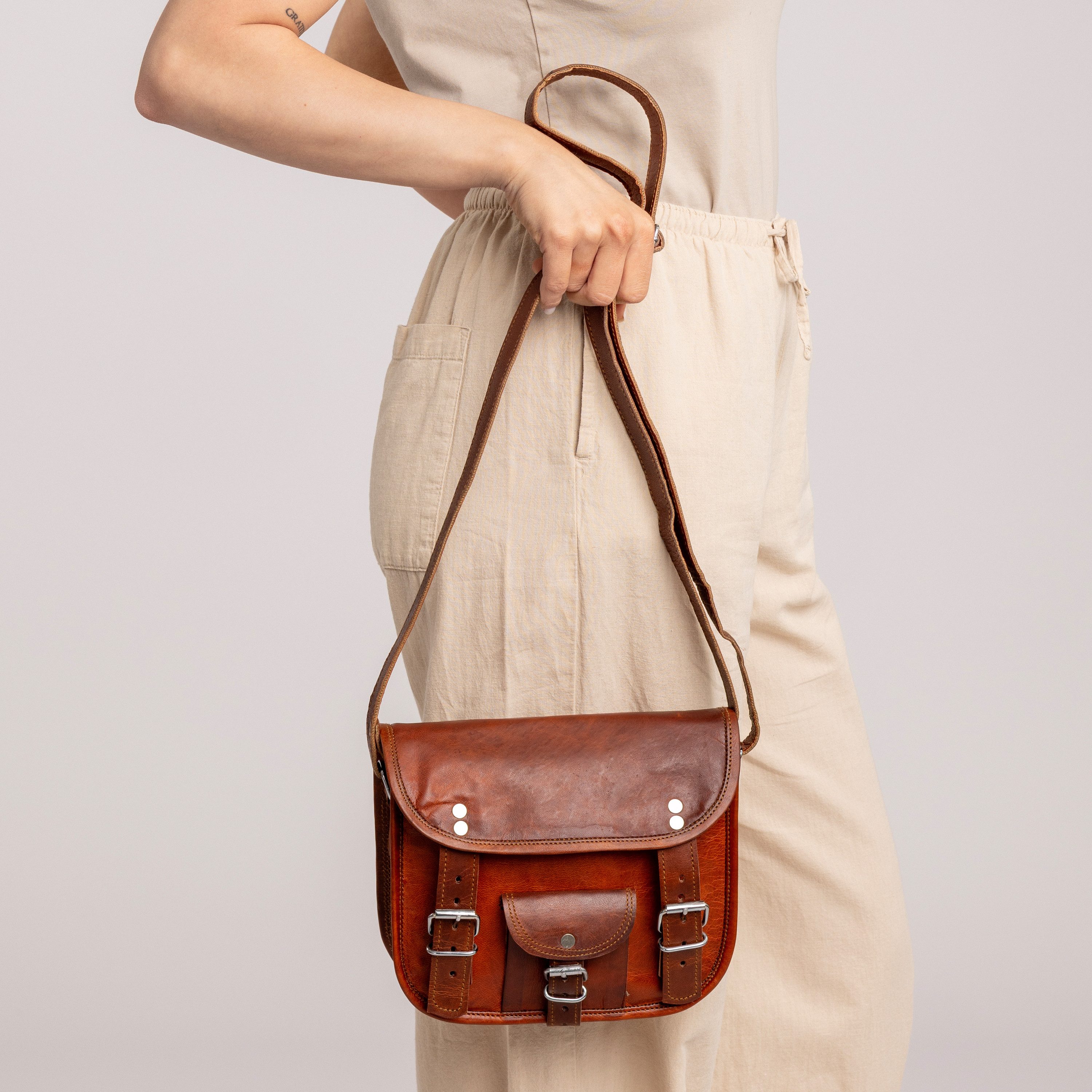 Gusti Leder Handtasche Gusti Leder Handtasche Emilia 7" (1-tlg)