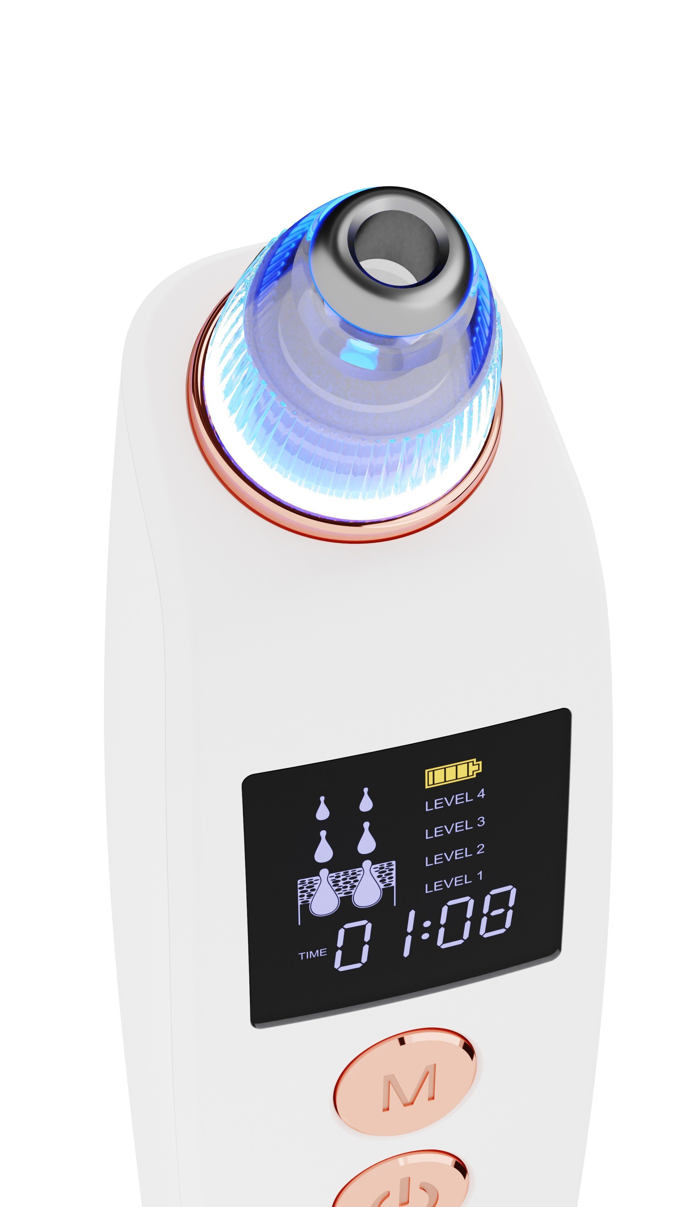 Beautifly Elektrische Gesichtsreinigungsbürste B-DERMA-PRO mit Ultraschall