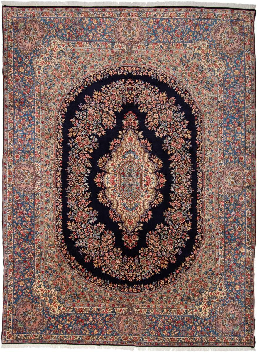Orientteppich Kerman Rafsanjan 293x401 Handgeknüpfter Orientteppich / Perserteppich, Nain Trading, rechteckig, Höhe: 12 mm