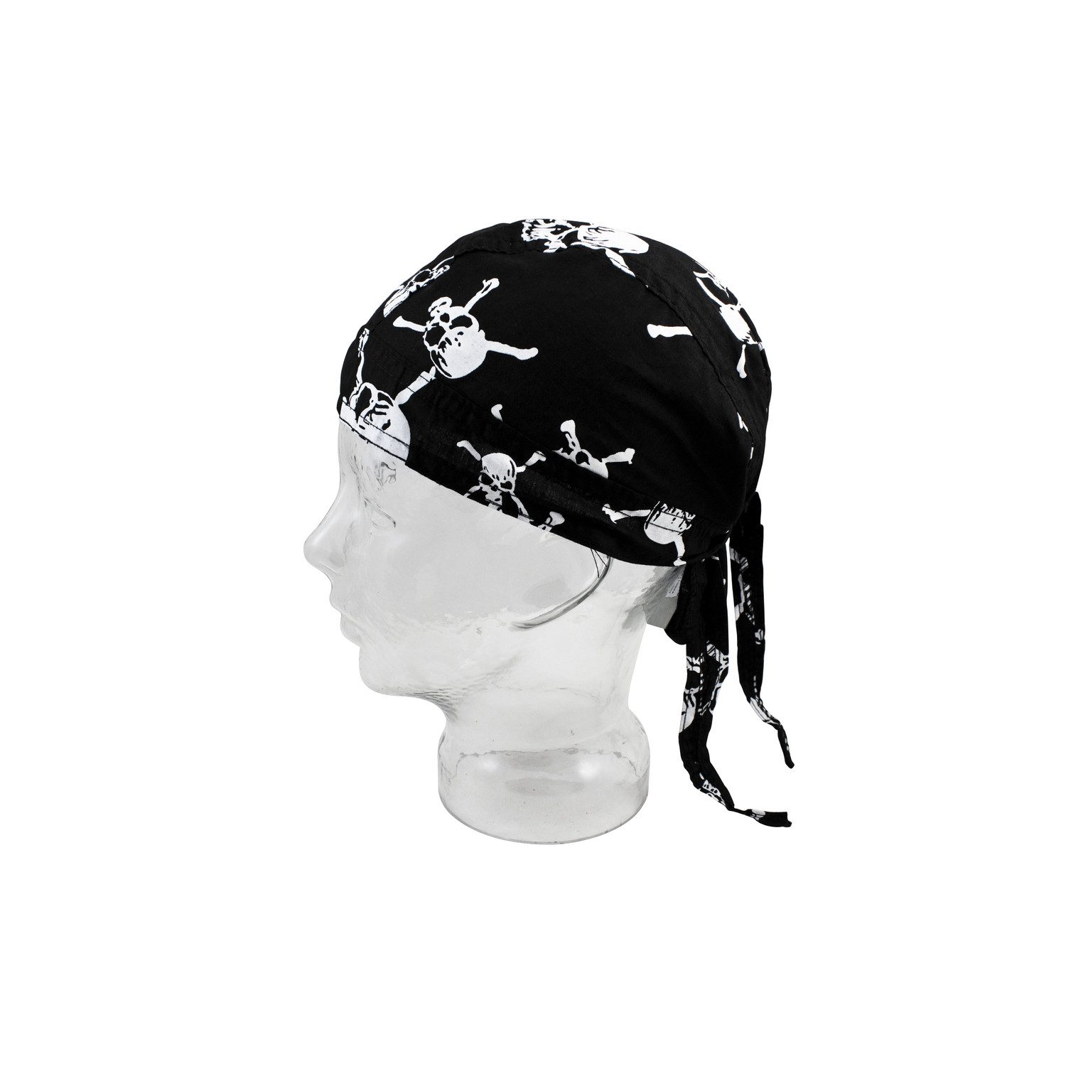 Kostüm Piraten Bandana Tuch mit Totenköpfen