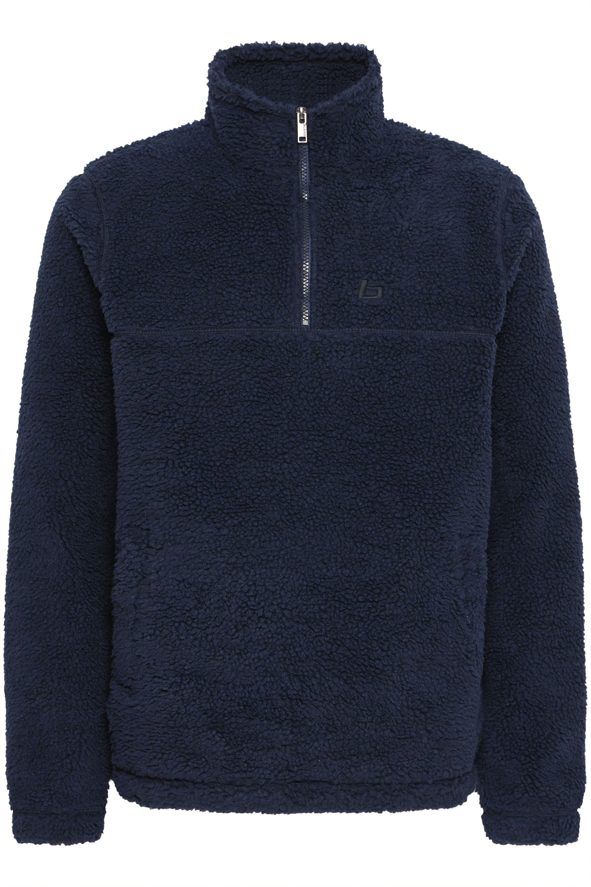 Blend Fleecepullover BHTotten Lässiger Troyer in Teddy-Optik günstig online kaufen