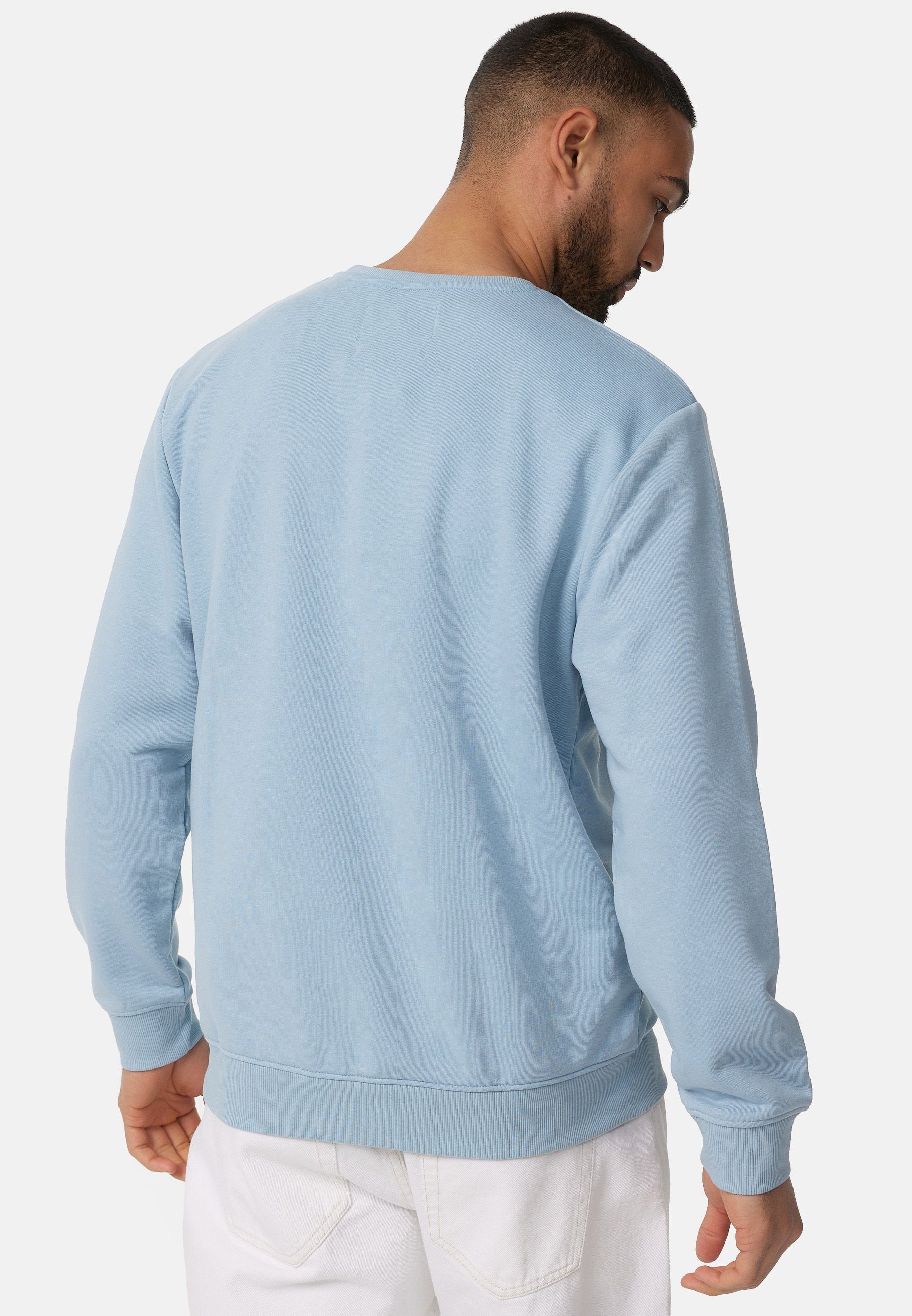 Indicode Sweater Holt Blue Wave