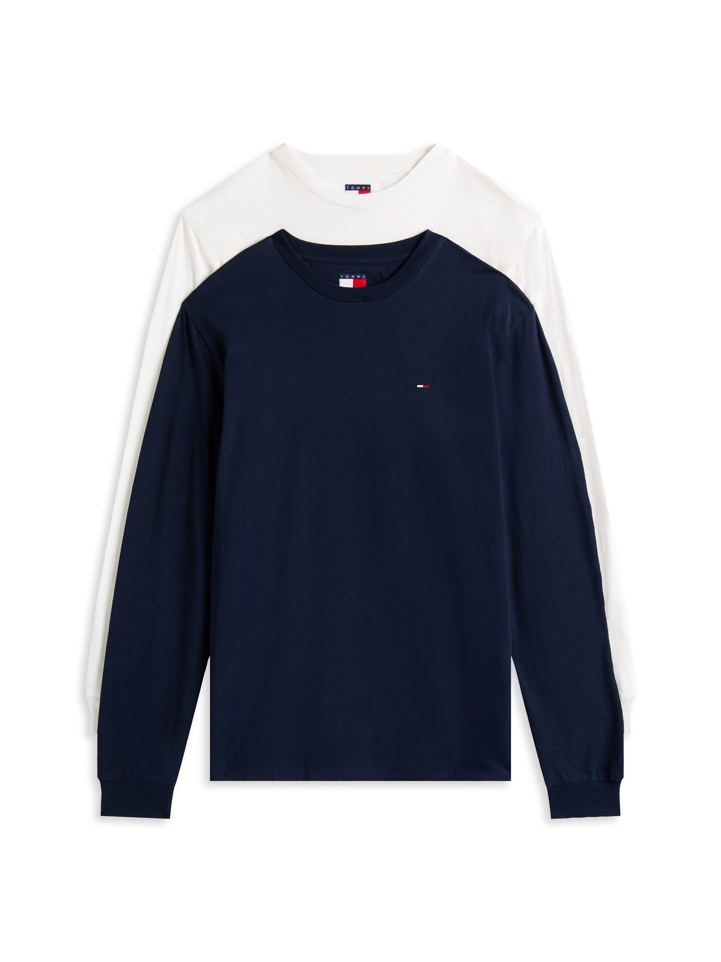 Tommy Jeans Longsleeve TJM SLIM 2PACK L/S EXT (2-tlg) günstig online kaufen