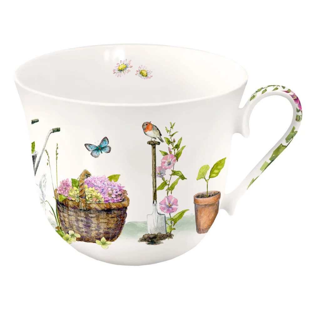 Grätz Verlag Tasse Porzellantasse mit Motiv, Lieblingstasse, 400ml