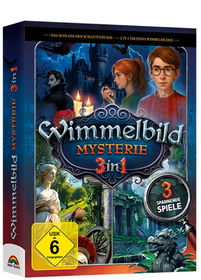 3in1 Wimmelbild Mysterie - 3 spannende Wimmelbild Spiele in einerBox (CD-ROM)