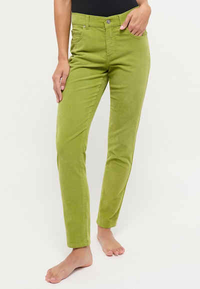 ANGELS Slim-fit-Jeans Jeans Skinny in Coloured Cord mit Reißverschluss