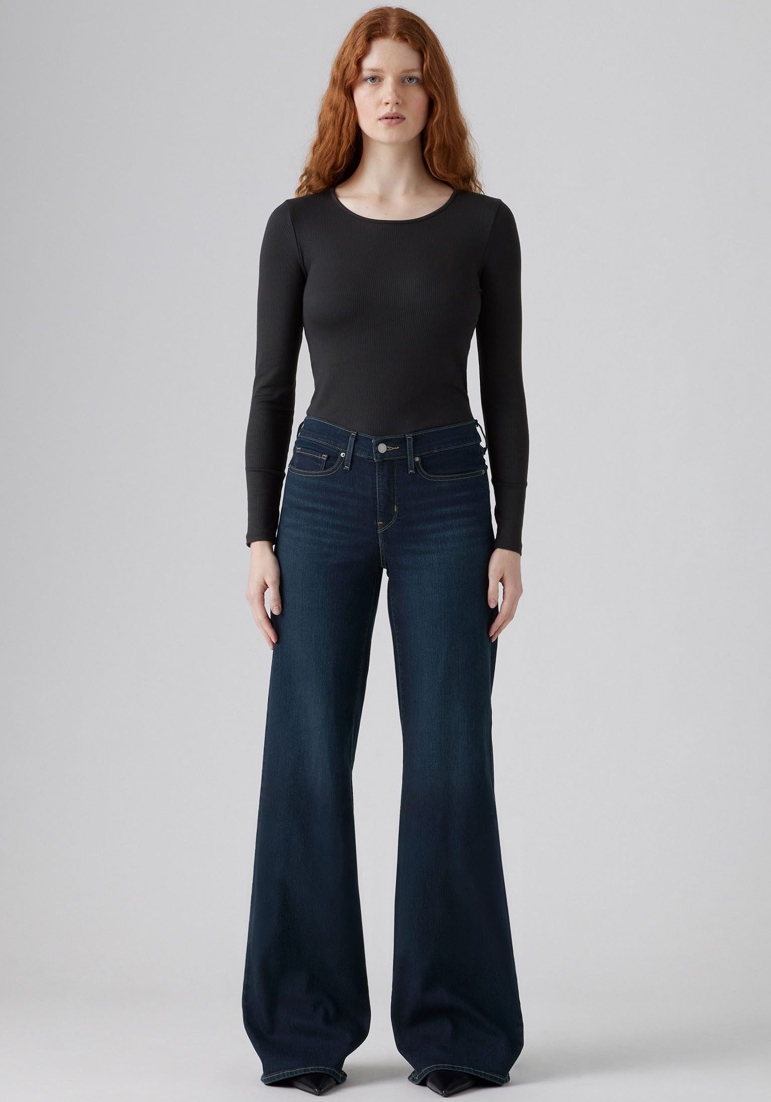 Levi's® Weite Jeans Jeans 318 SHAPING im Five-Pocket Style