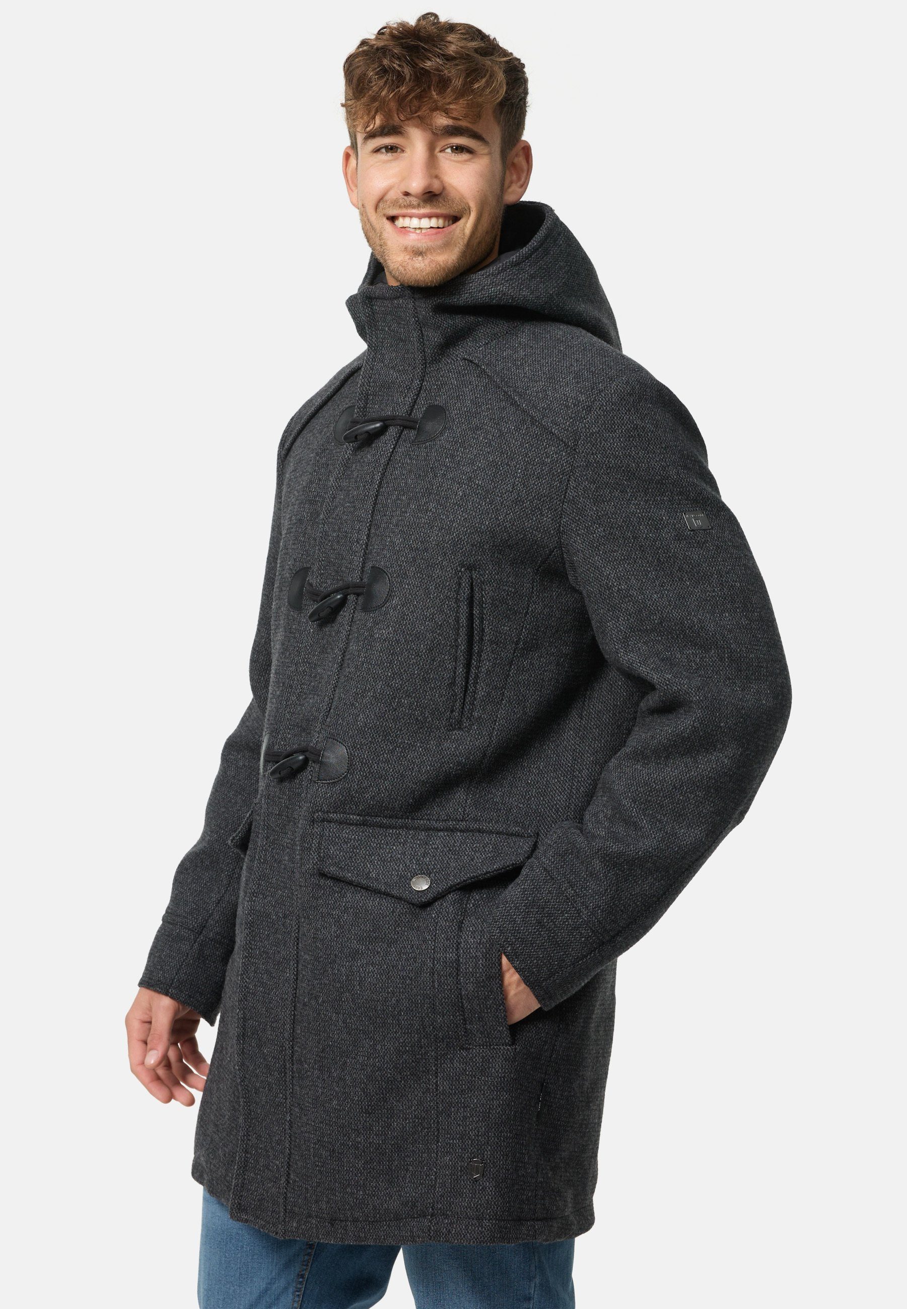 Indicode Wintermantel Herren Liam Mantel Winter Herrenmantel