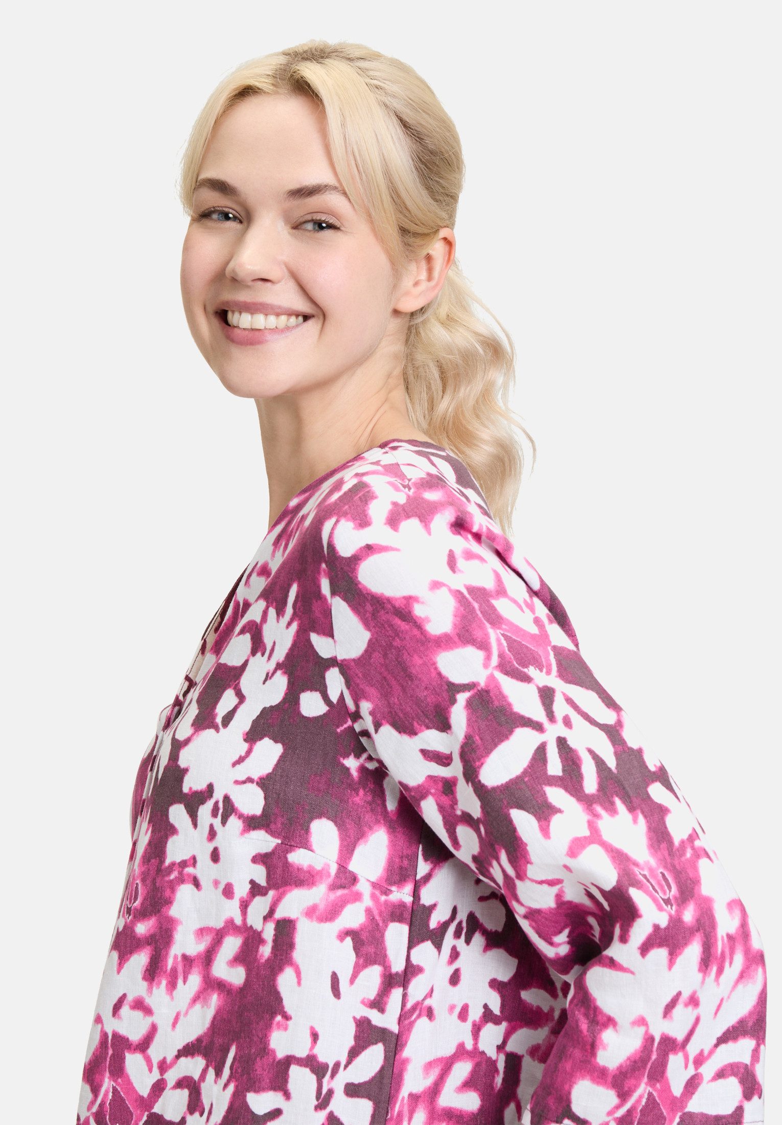 Cartoon Sommerkleid Damen mit Muster