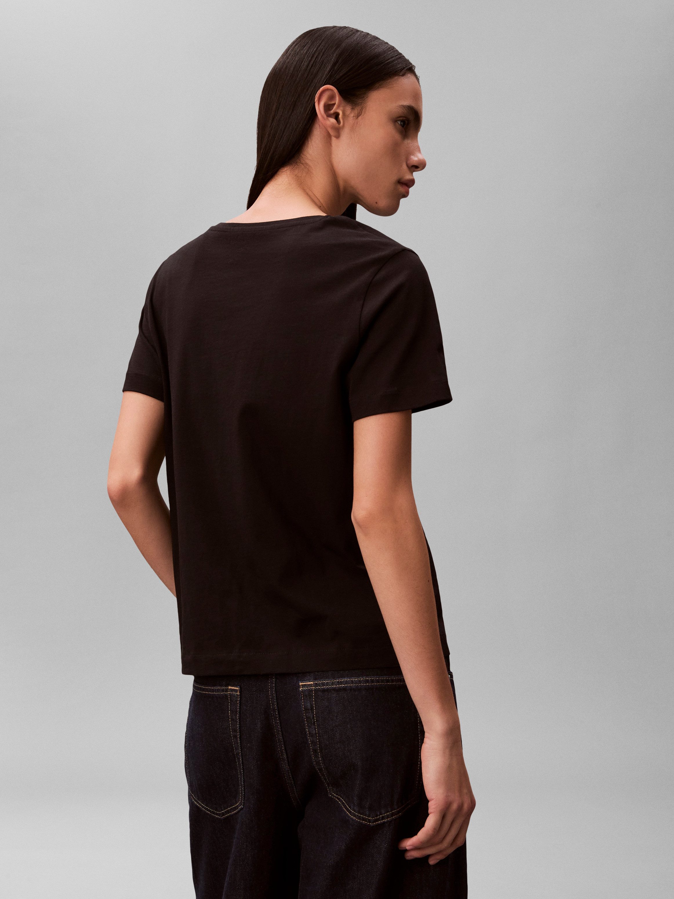 Calvin Klein Jeans T-Shirt MONOLOGO VNK 2PACK TEE (Packung, 2-tlg., 2er-Pack), Logoschriftzug