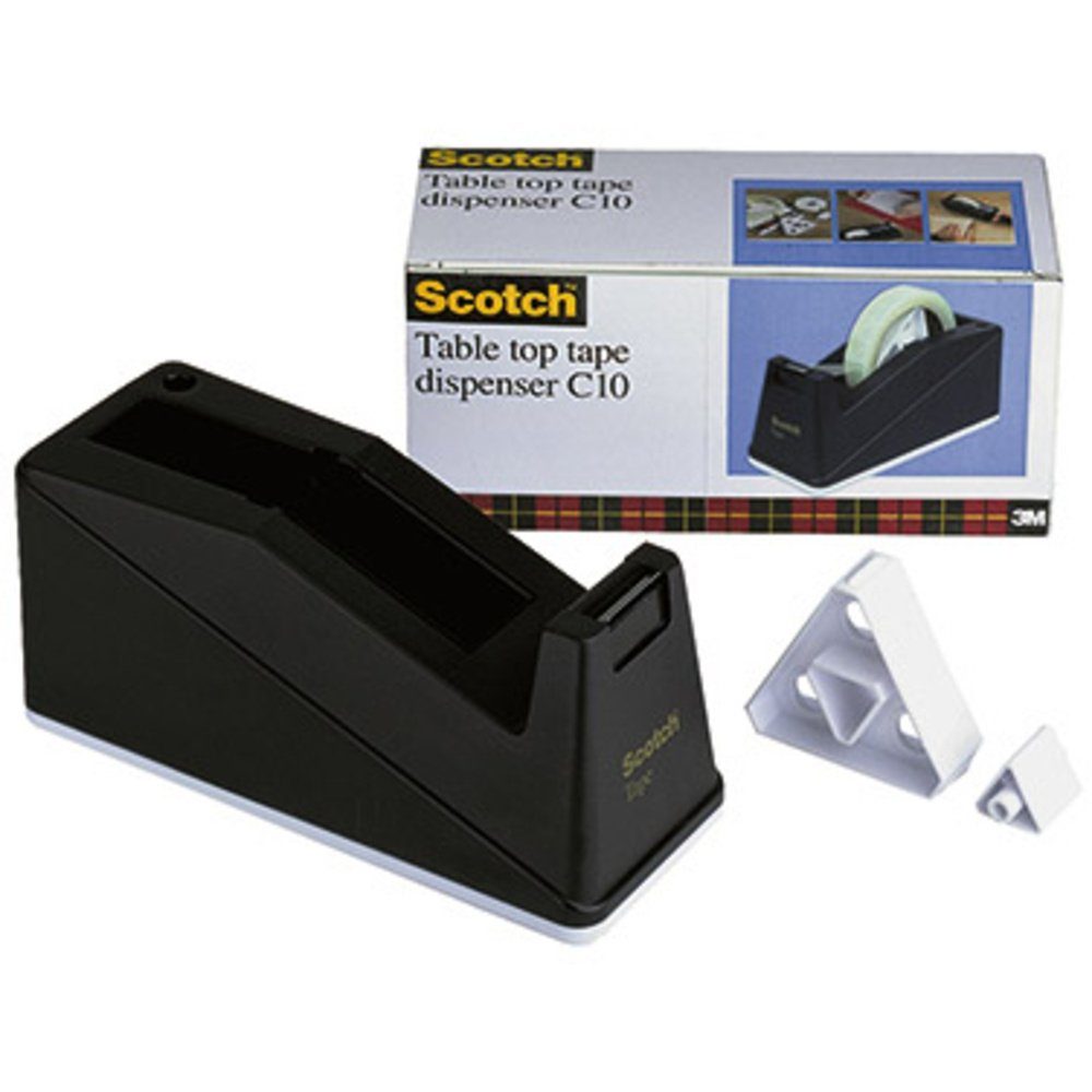 SCOTCH Klebeband Scotch Klebeband-Abroller C10 Schwarz Rollenbreite (max): 25 mm Rolle (C10)