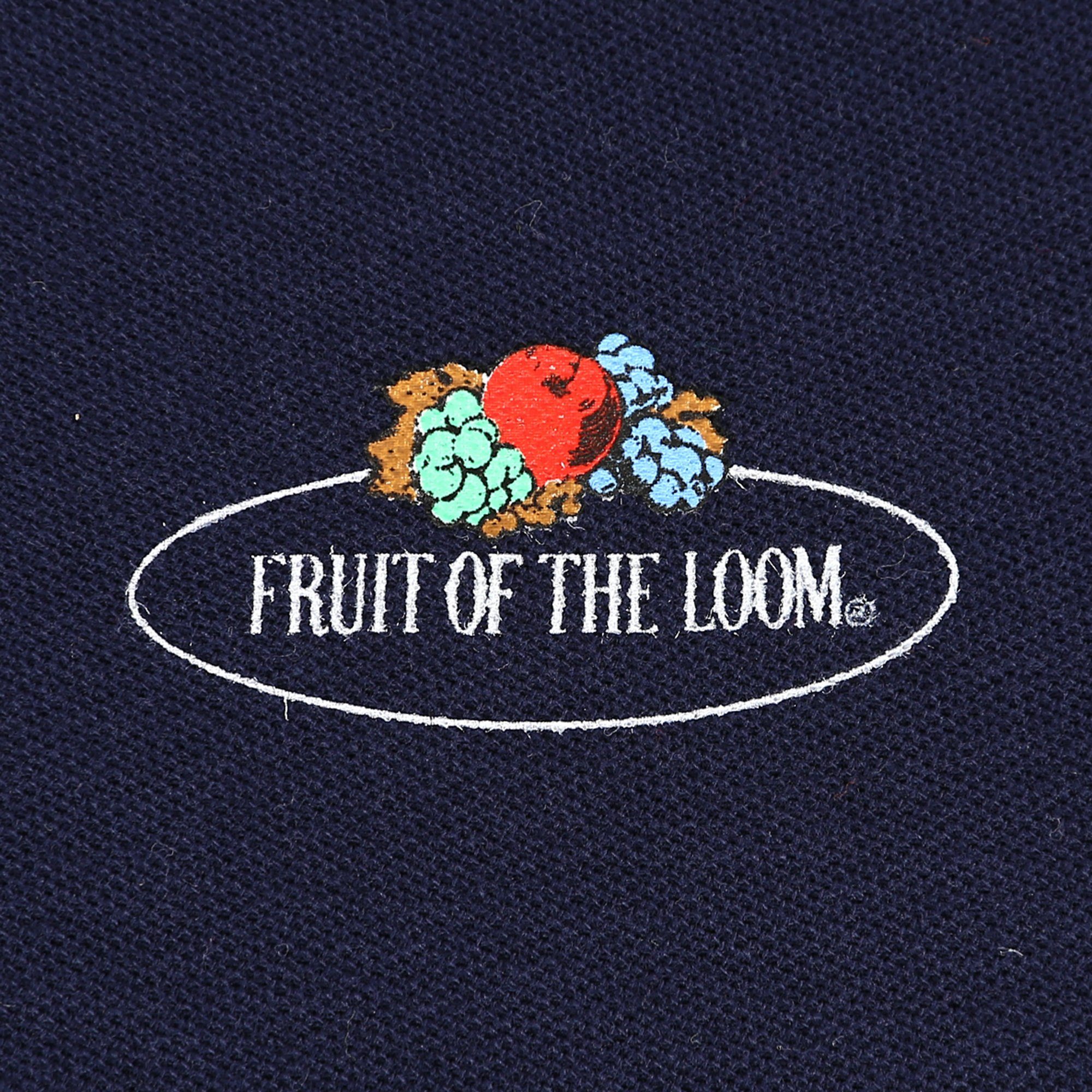Fruit of the Loom Sweatshirt Vintage-Logo Damen deep mit navy leichtes Sweatshirt