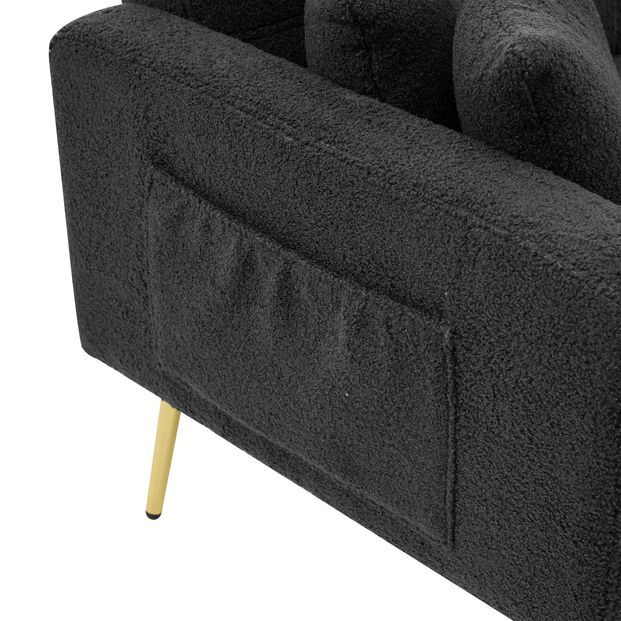 Merax Schlafsofa, mit Bettfunktion, Bettsofa, Klappsofa, Gästebett