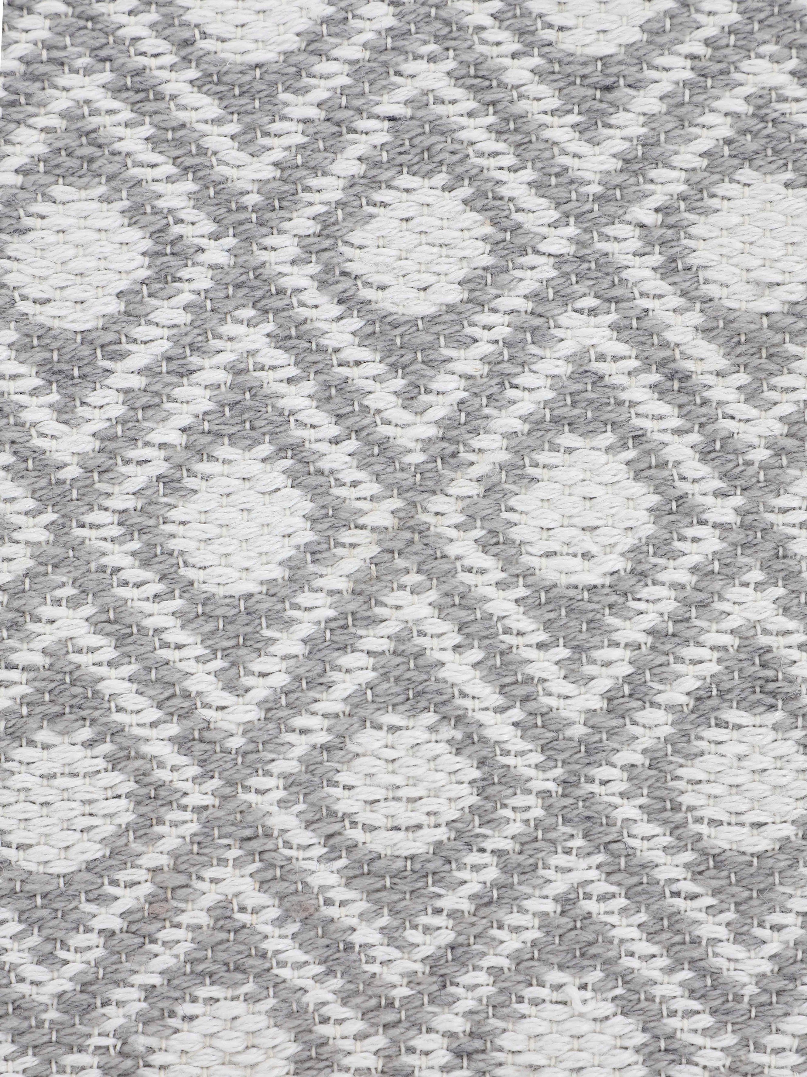recyceltem carpetfine, Teppich Sisal Frida Material 7 (PET), Höhe: Flachgewebe, rechteckig, 100% Optik Wendeteppich, mm, 201,
