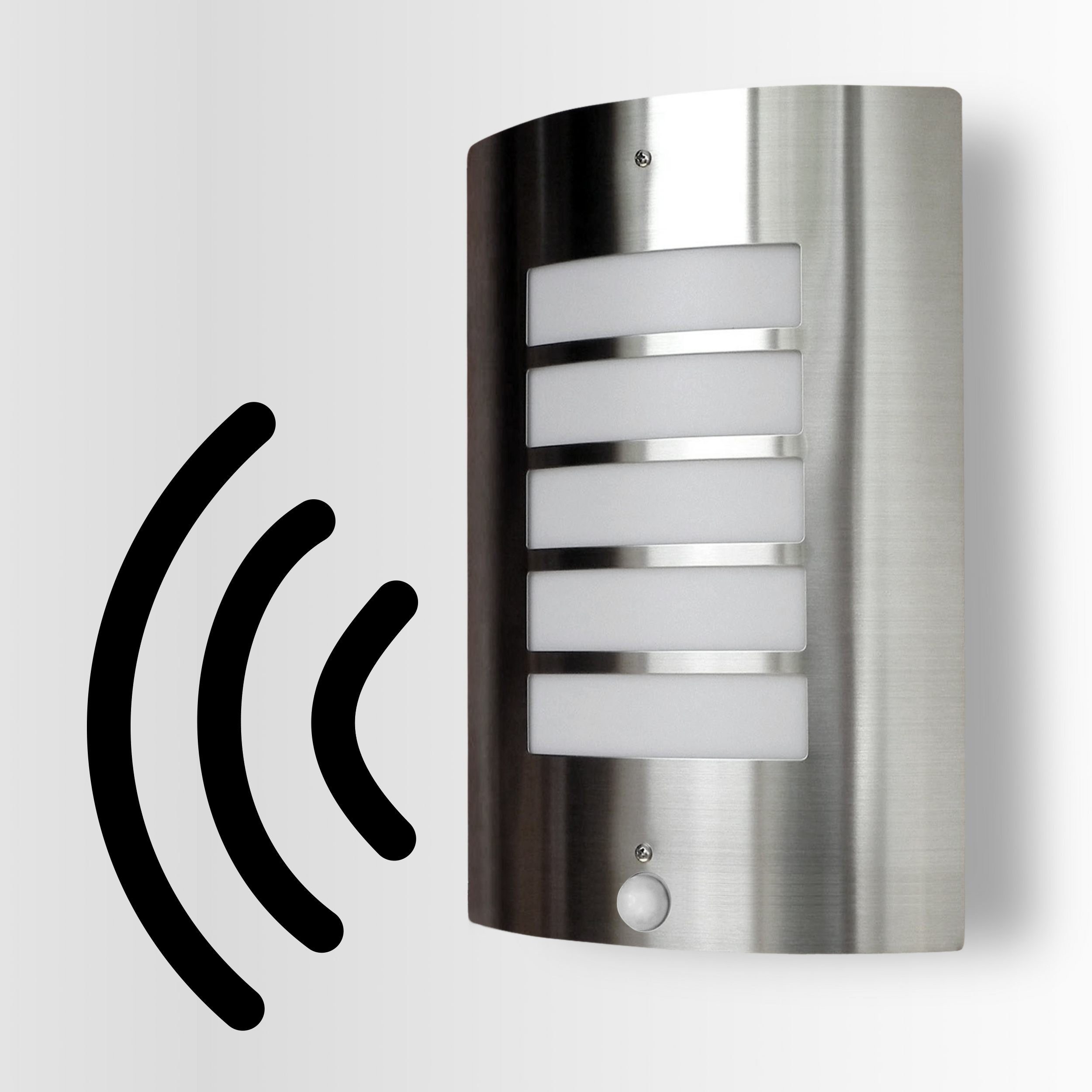 Maxkomfort Außen-Wandleuchte 115A, mit Bewegungsmelder, ohne Leuchtmittel, günstig online kaufen