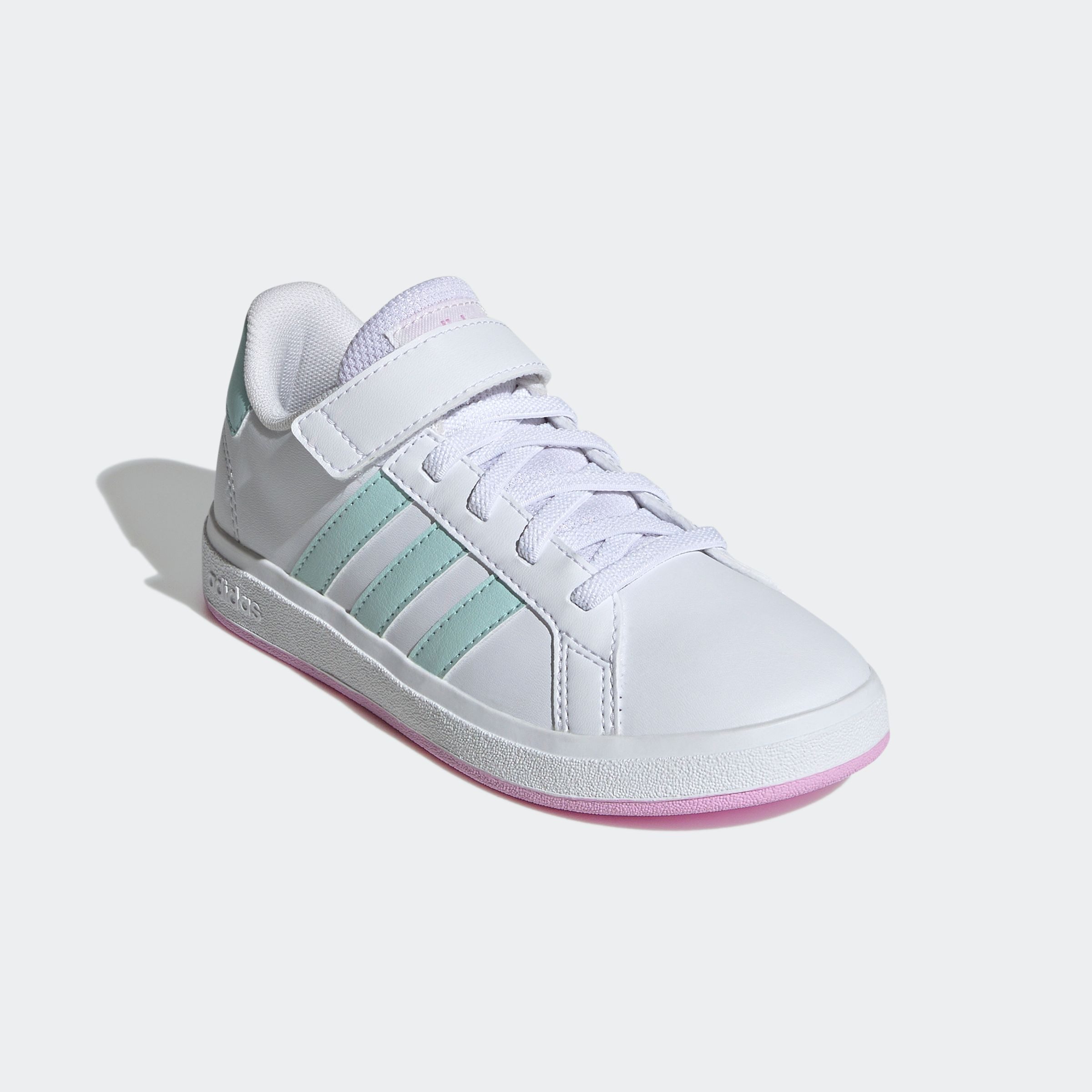 adidas Sportswear GRAND COURT 2.0 KIDS Klettschuh Design auf den Spuren des adidas Superstar