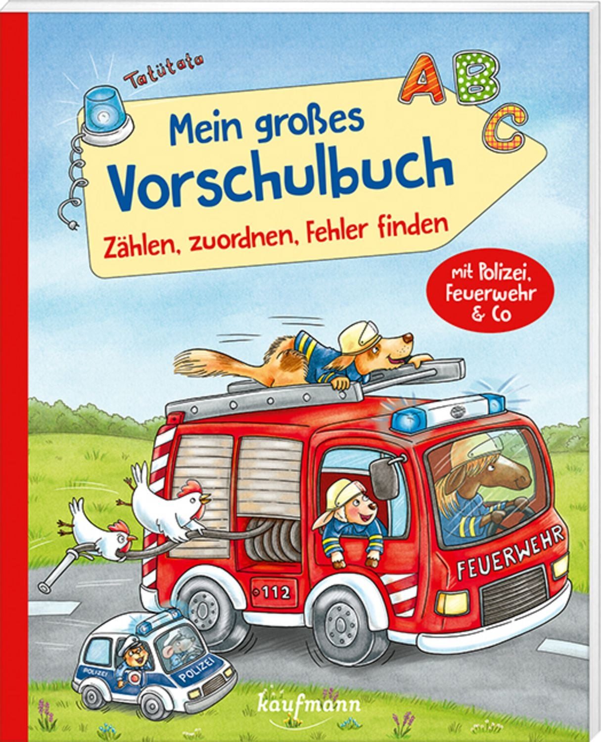Mein großes Vorschulbuch – Zählen, zuordnen, Fehler finden / Laura Lamping