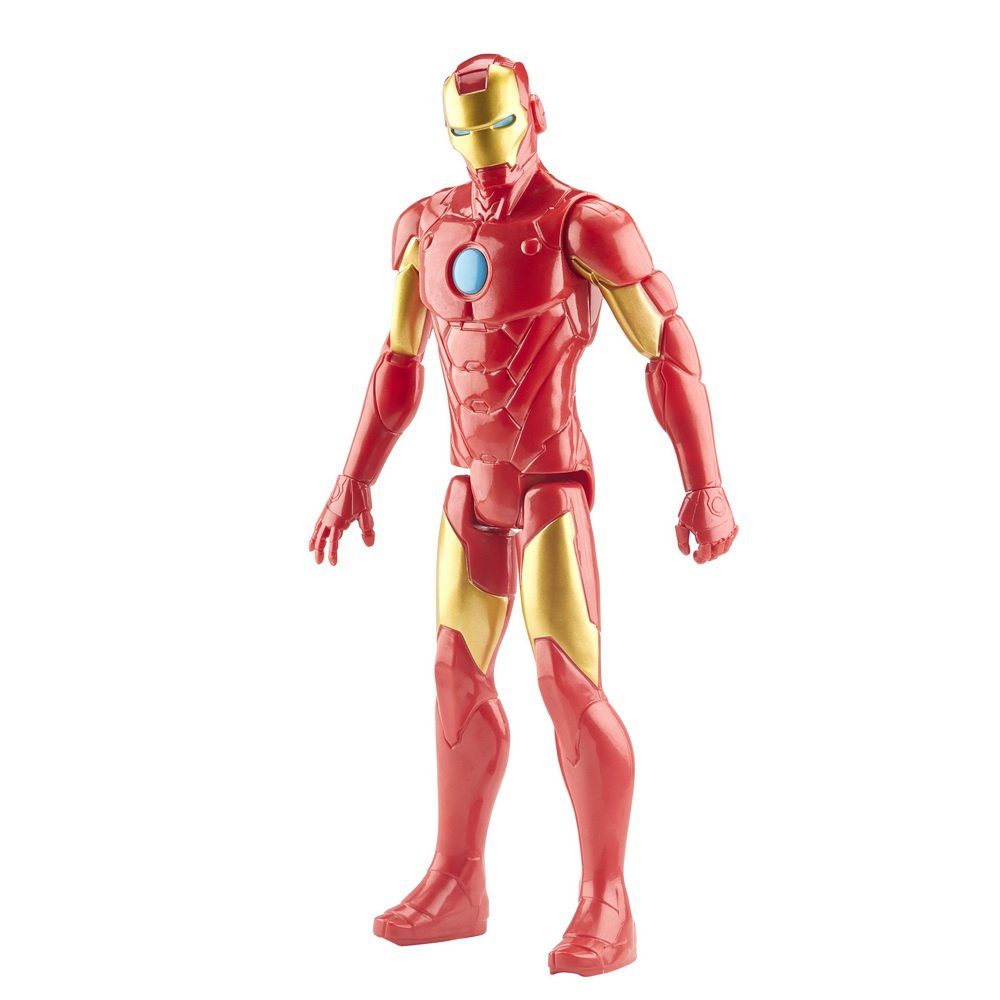 Hasbro Spielfigur Marvel Avengers Titan Hero Serie IRON MAN Action-Figur – Bild 5 von 5