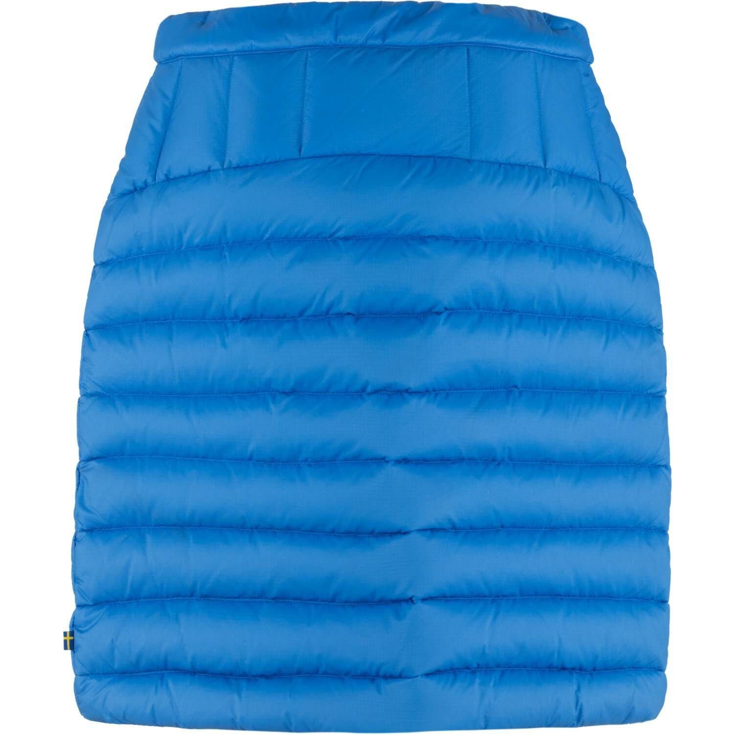 Minirock Fjällräven Damen blau Daunenrock (1-tlg) DOWN PACK EXPEDITION