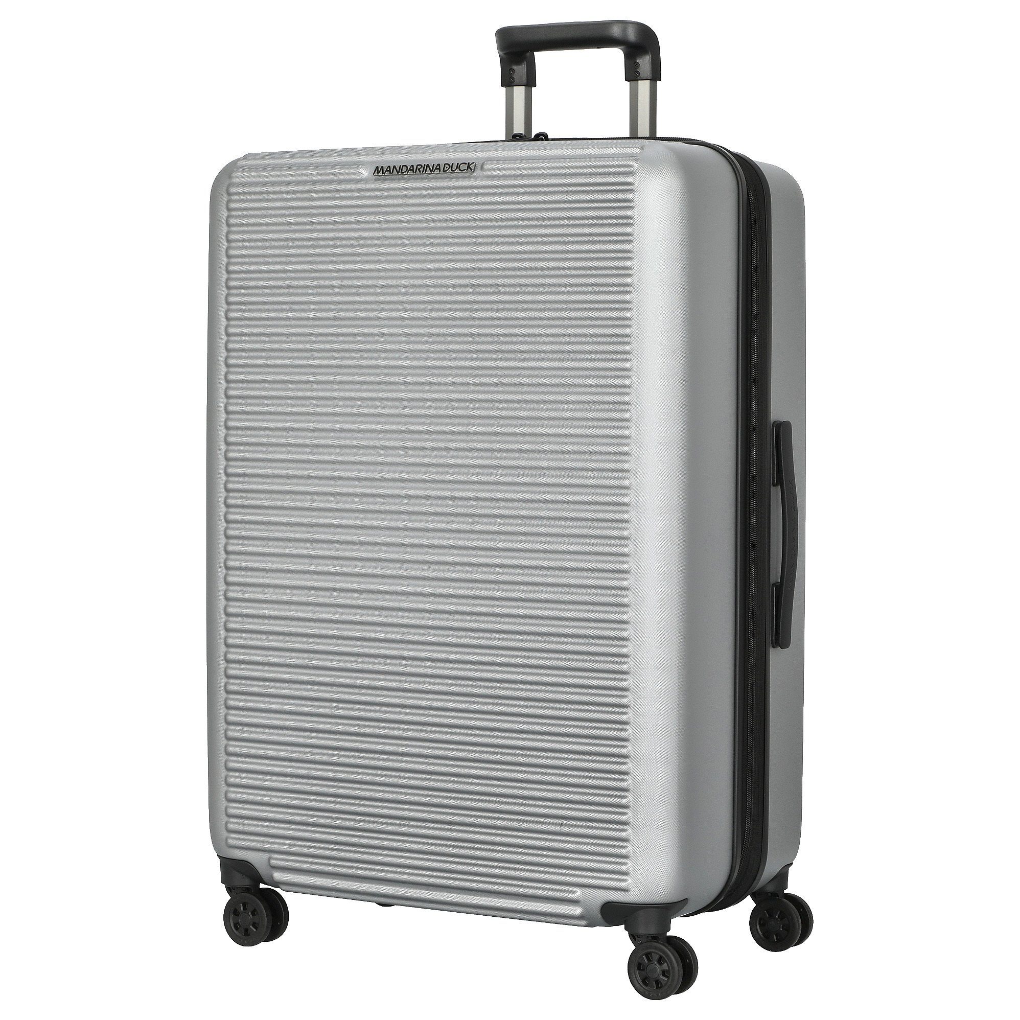 erw., Rollen L Case - 4-Rollen-Trolley grigio 4 Duck 73 cm Mandarina Tank Trolley