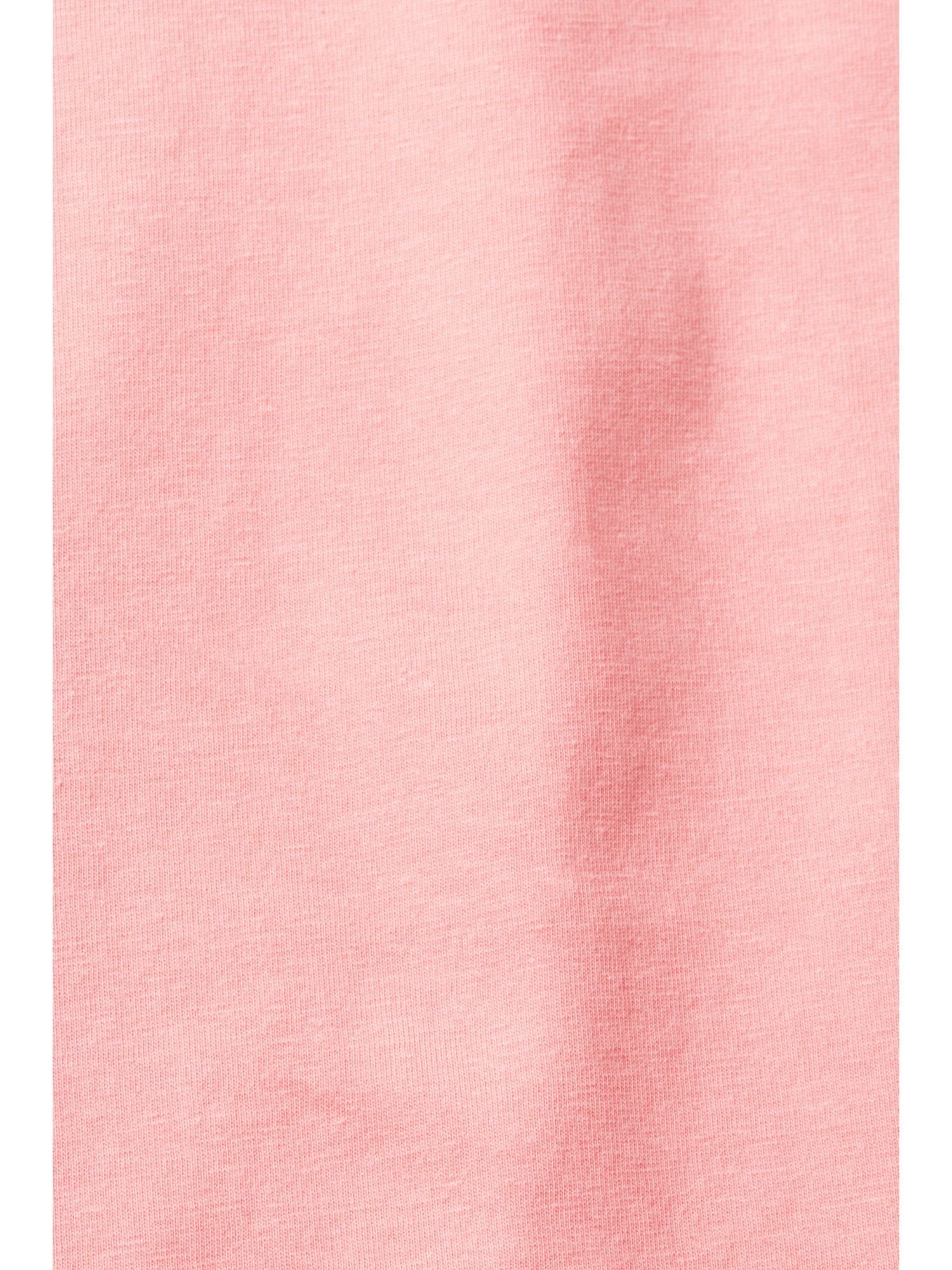 PINK Longsleeve by Langarmshirt Esprit edc (1-tlg) mit Retro-Print