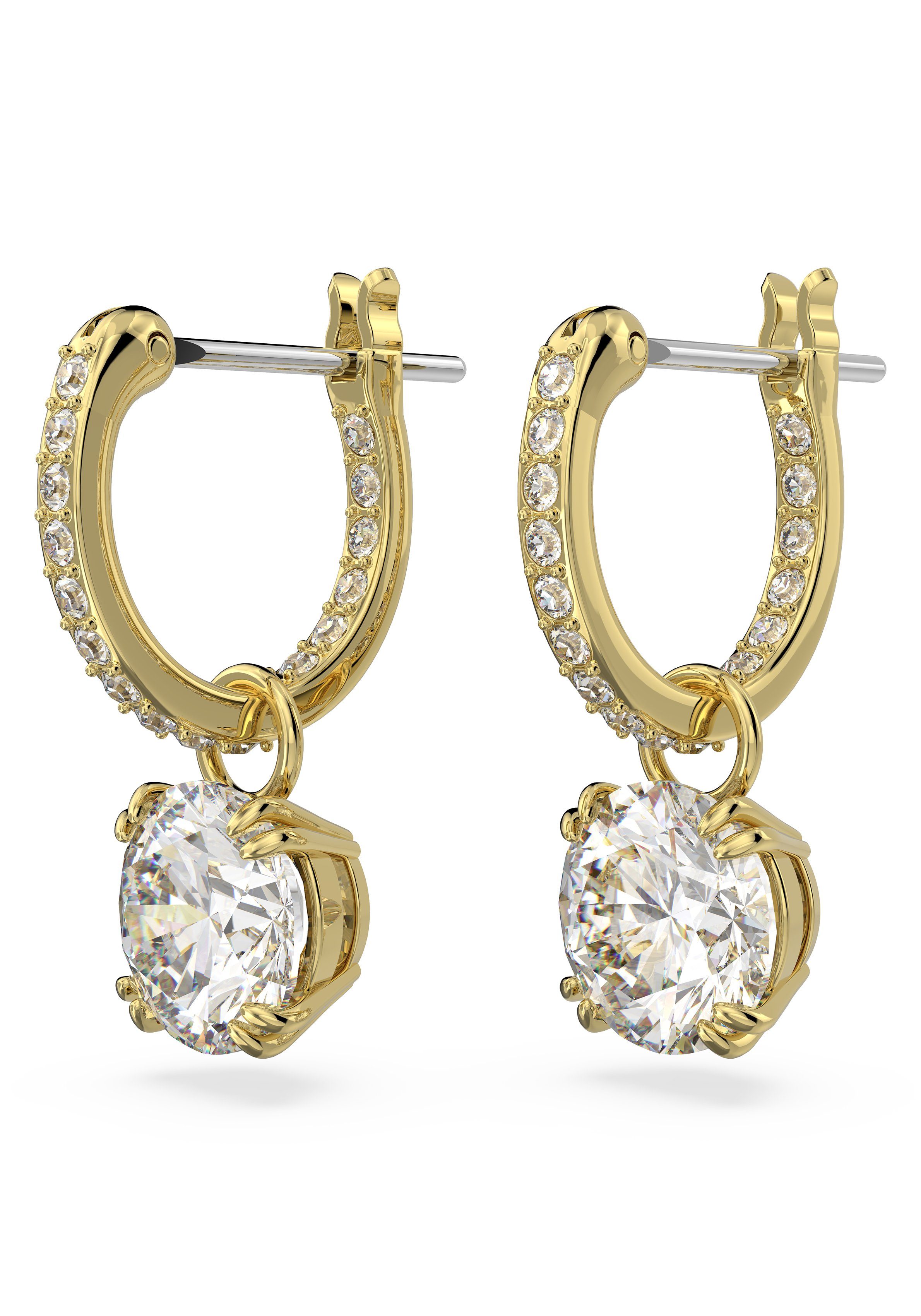 Swarovski Paar Ohrhänger Stilla Round, mit Swarovski® Kristall - Einhänger günstig online kaufen