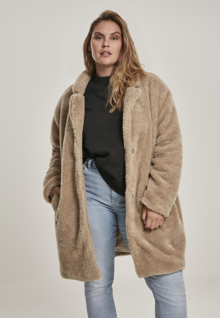 URBAN CLASSICS Outdoorjacke Ladies Oversized Sherpa Coat günstig online kaufen
