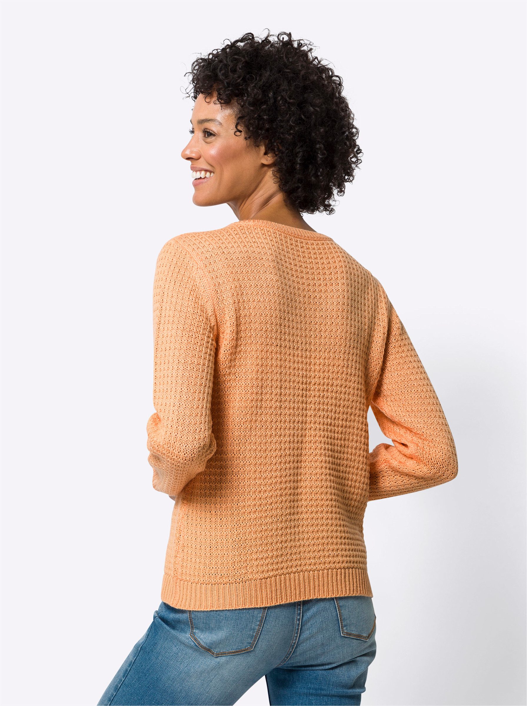 Sieh an! Strickpullover Langarm-Pullover günstig online kaufen