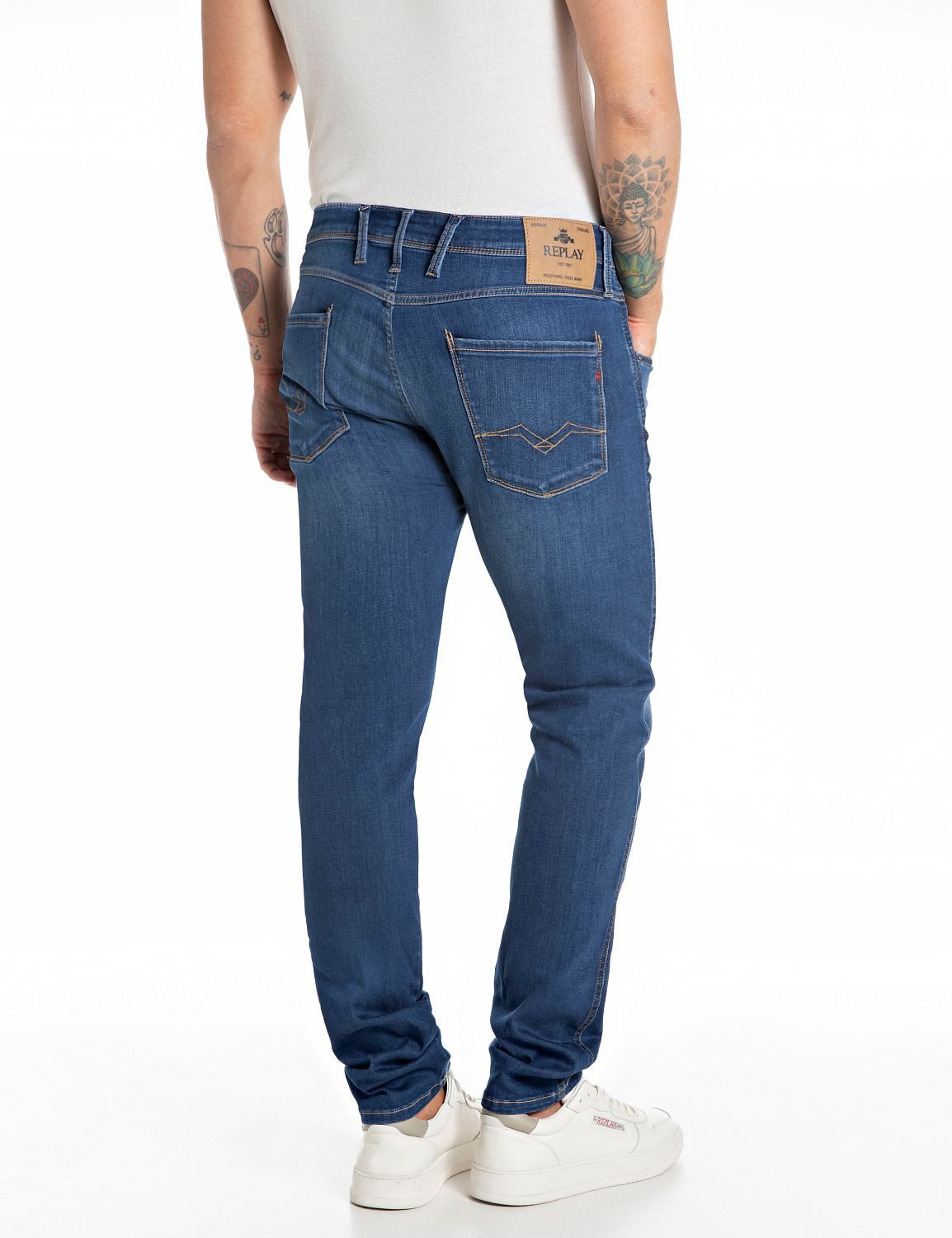 Replay Slim-fit-Jeans Anbass günstig online kaufen