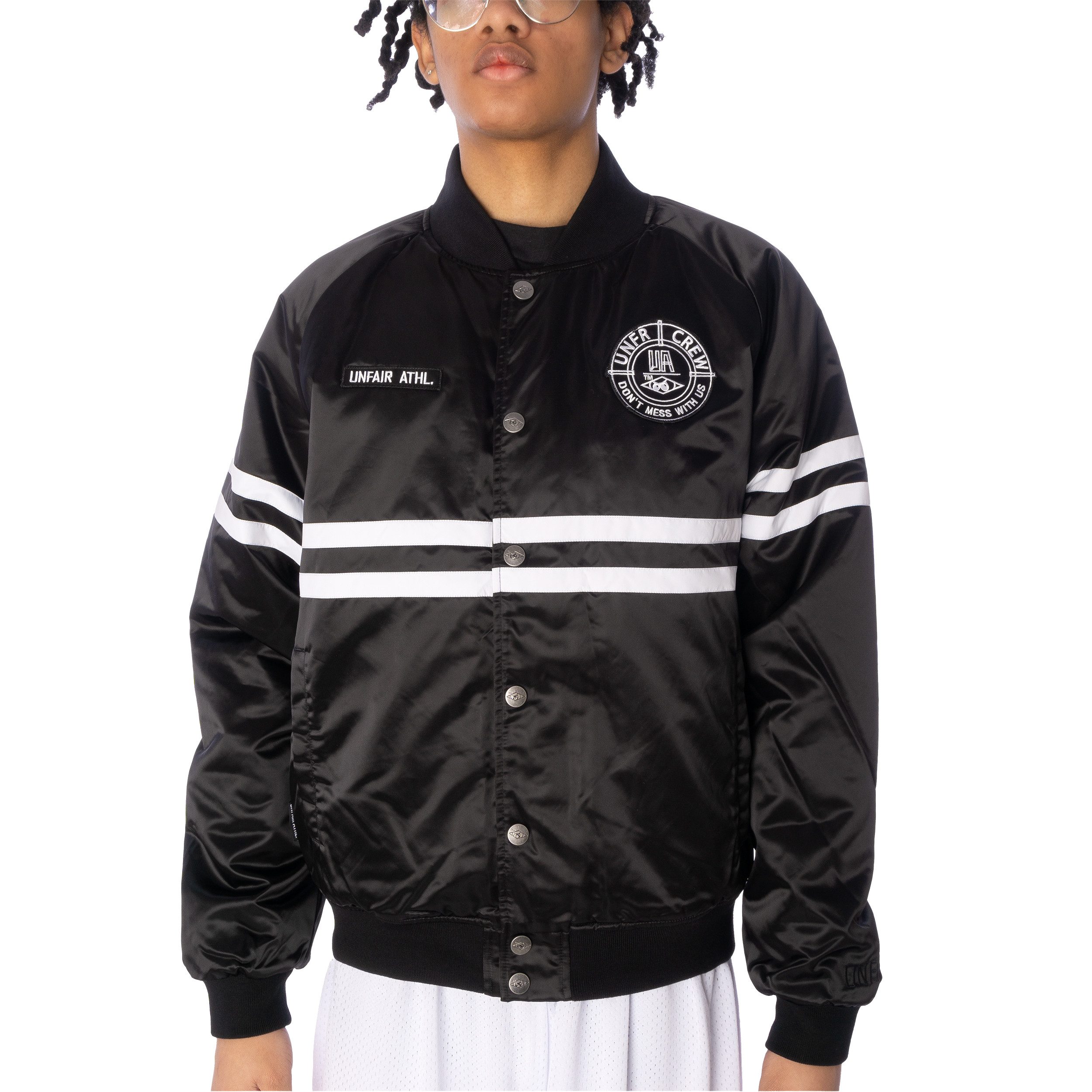 Unfair Athletics Collegejacke Jacke Unfair Athletics DMWU Satin College