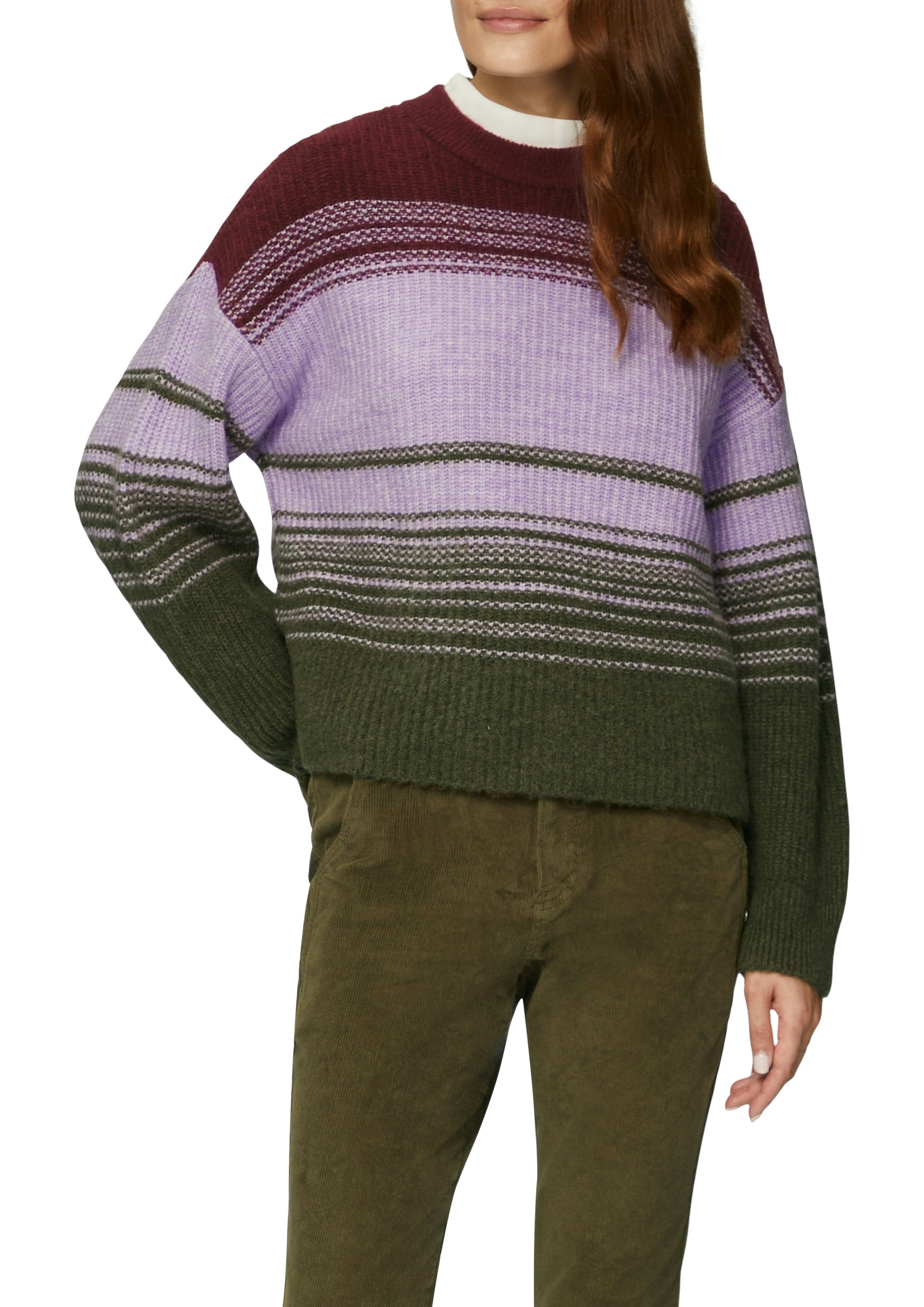 s.Oliver Strickpullover mit Intarsien Muster