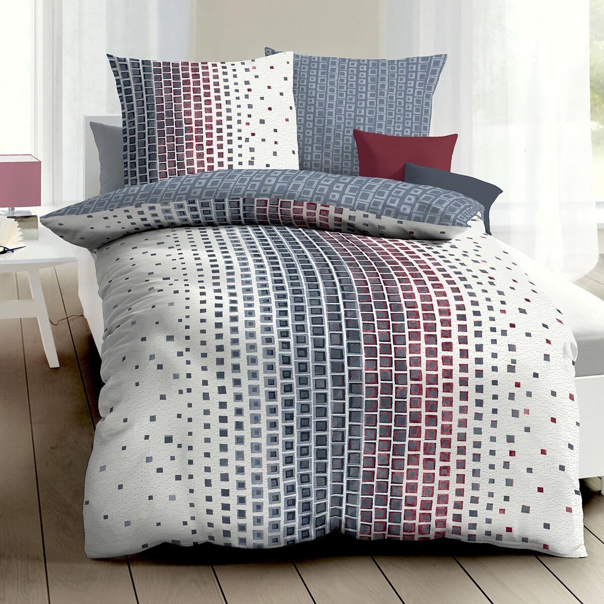 TRAUMSCHLAF Bettwäsche, Seersucker, 2 teilig günstig online kaufen