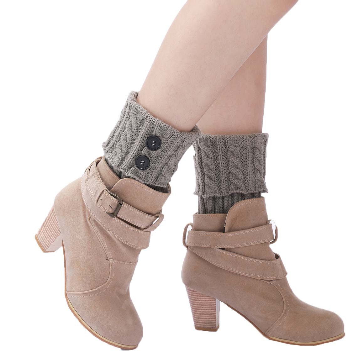 Coonoor Гетры Damen Gestrickte Leg Warmers Warme Winter Гетры