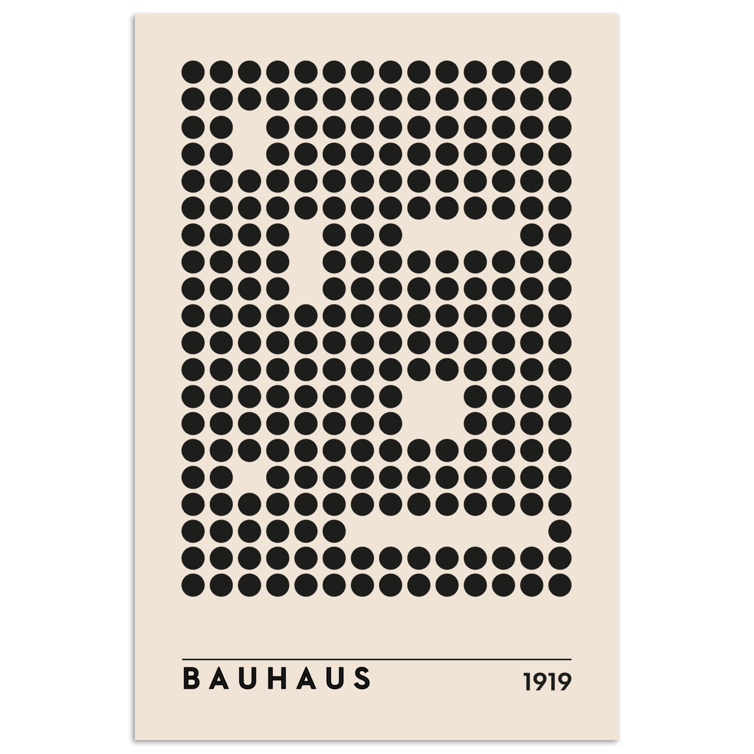 MuchoWow Poster Bauhaus - Retro - günstig online kaufen
