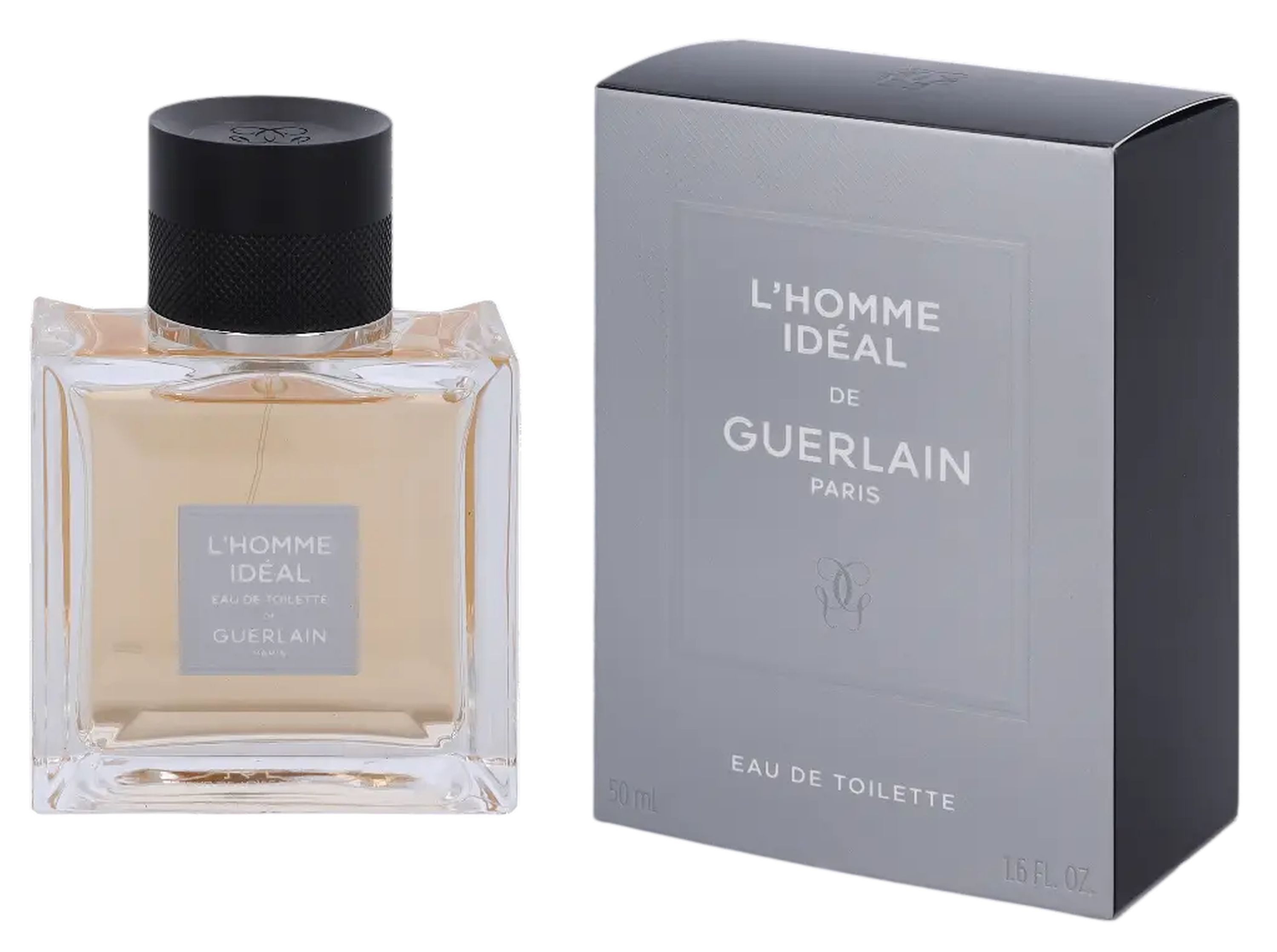 GUERLAIN Eau de Toilette L'Homme Idéal EDT Herren Spray, Frisch-würziger Duft mit Zitrus, Mandel und Vetiver