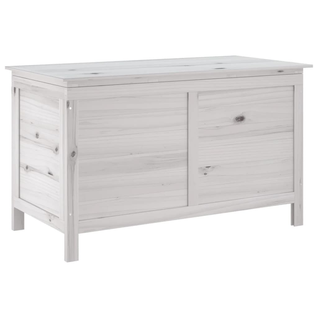 vidaXL Auflagenbox 99 x 495 x 585 cm Gartentruhe Kissenbox Kissentruhe Auflagenbox Weiß 9