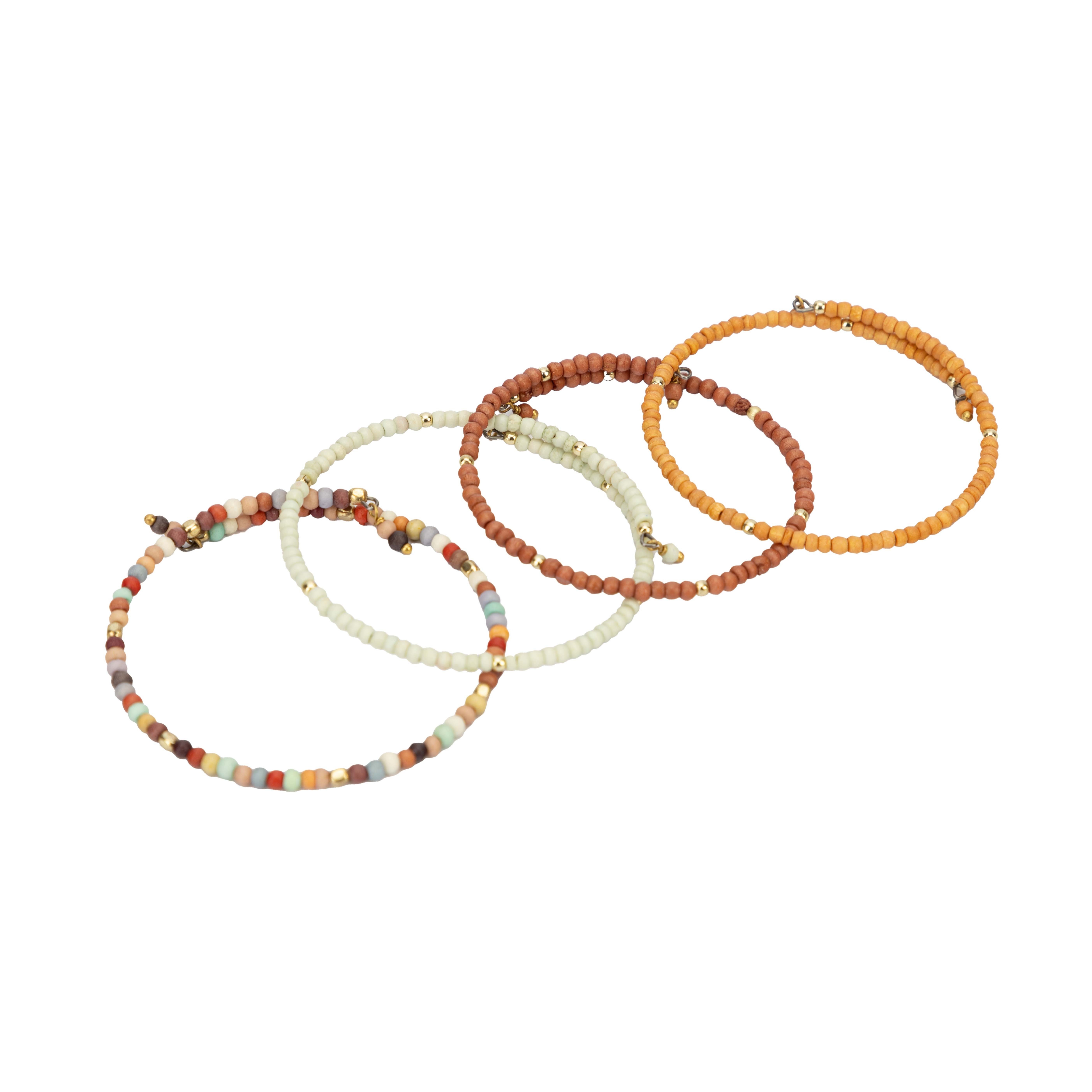 El Puente Armreif Armreifen, 4er-Set, Handmade (4), Handmade