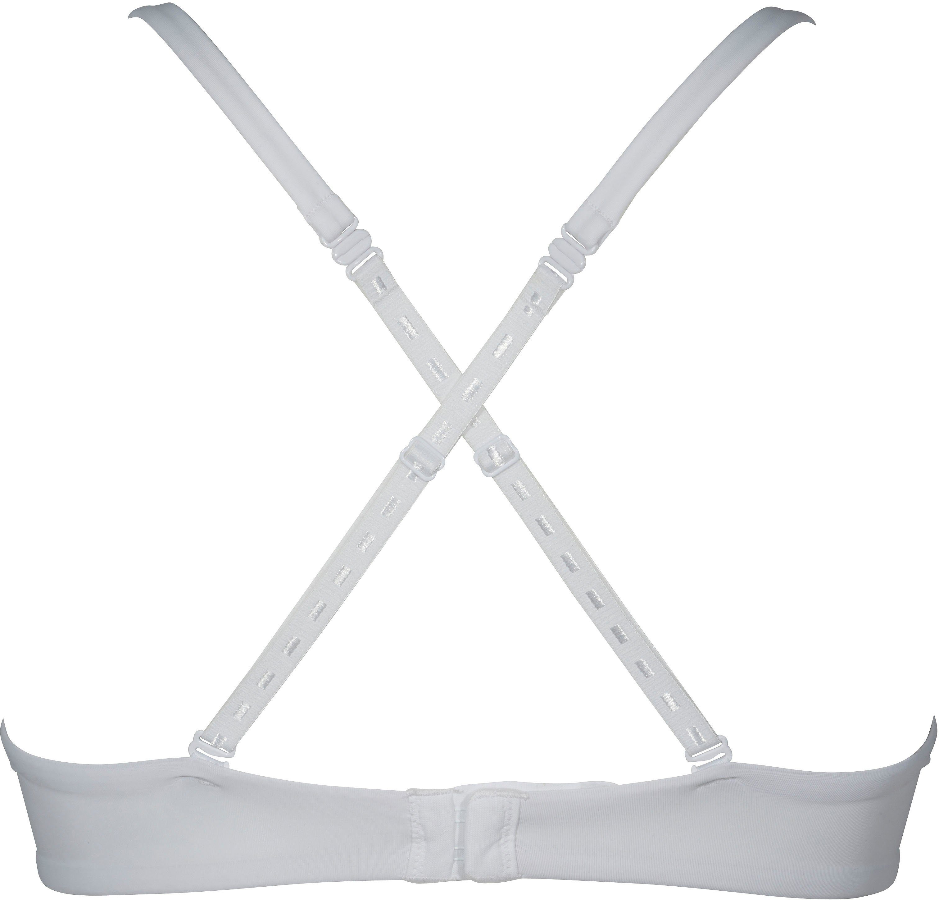 After Eden Push-up-BH EMMA mit Schale, verstellbare Träger, mit Bügel, basic, bequem, nahtlos