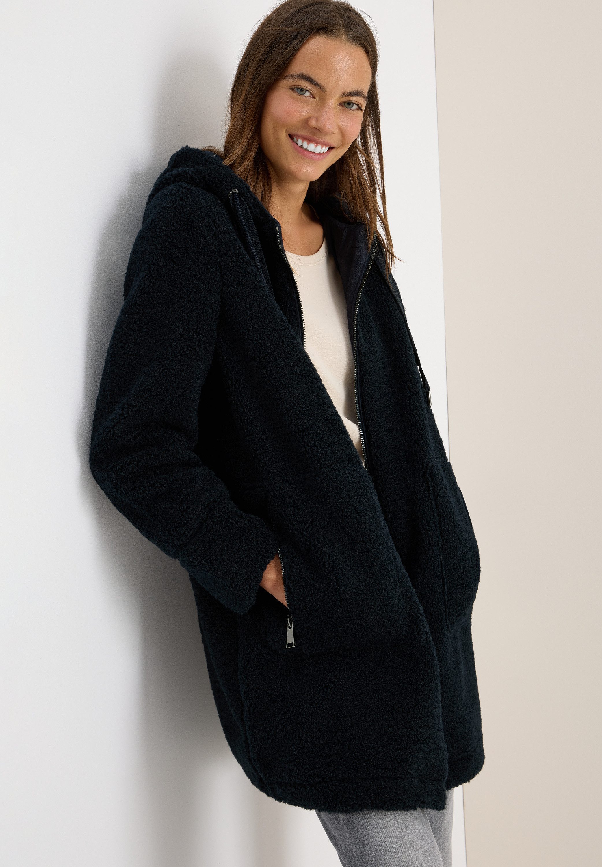 CECIL Kurzmantel mit Kapuze günstig online kaufen