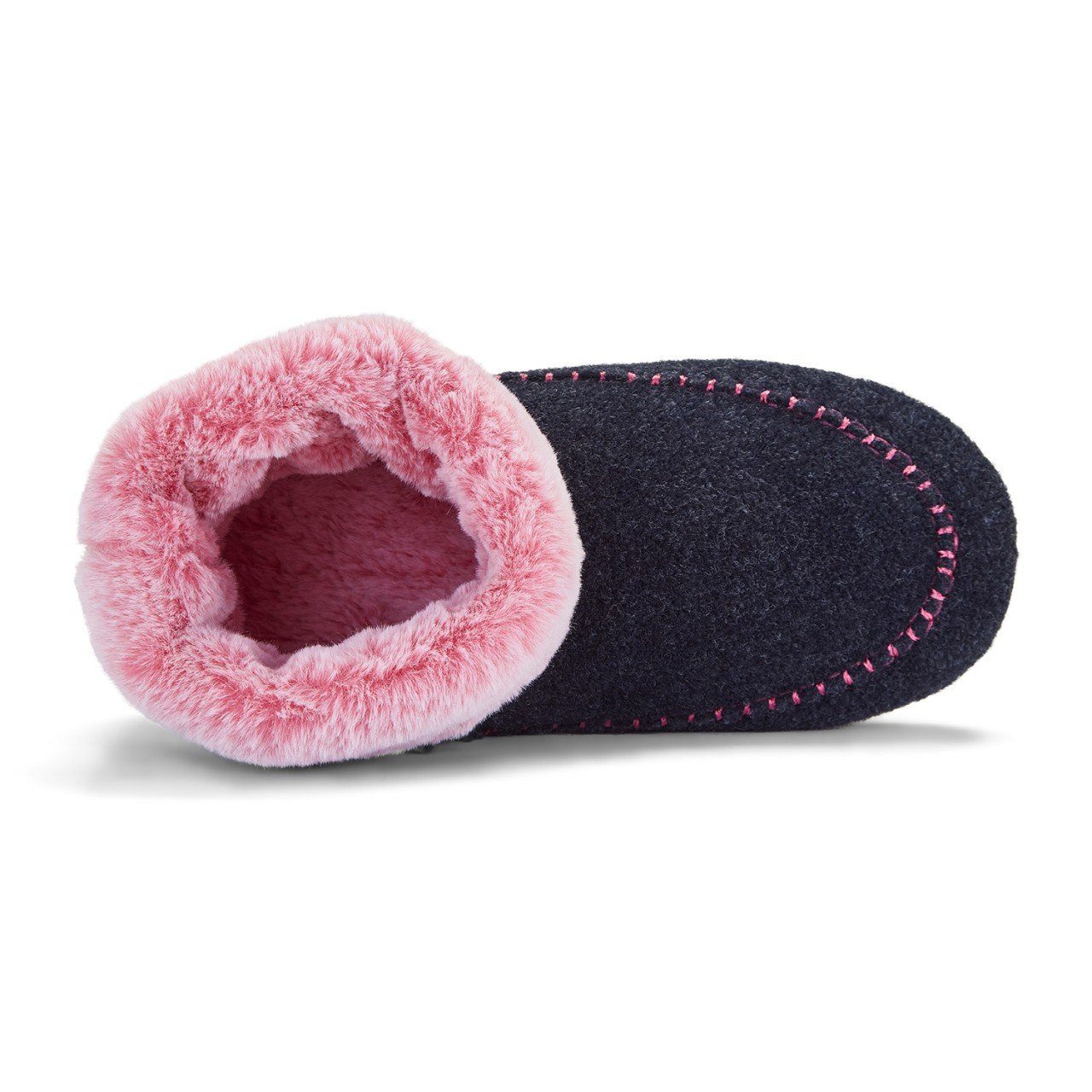 Gumbies Ossa High navyblau/pink Damen Hausschuh