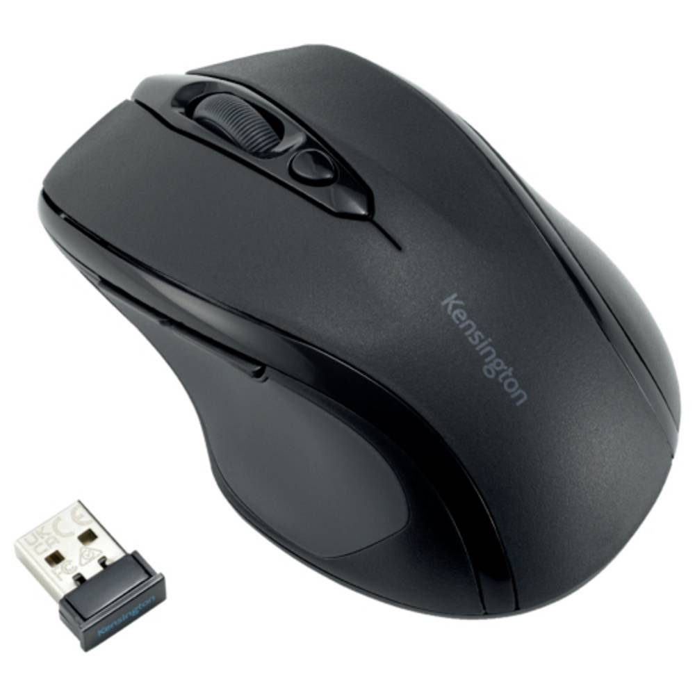 KENSINGTON Maus Kabellos Optisch Schwarz 6 Tasten 800 dpi, 1200 dpi, 1600 dpi Mäuse