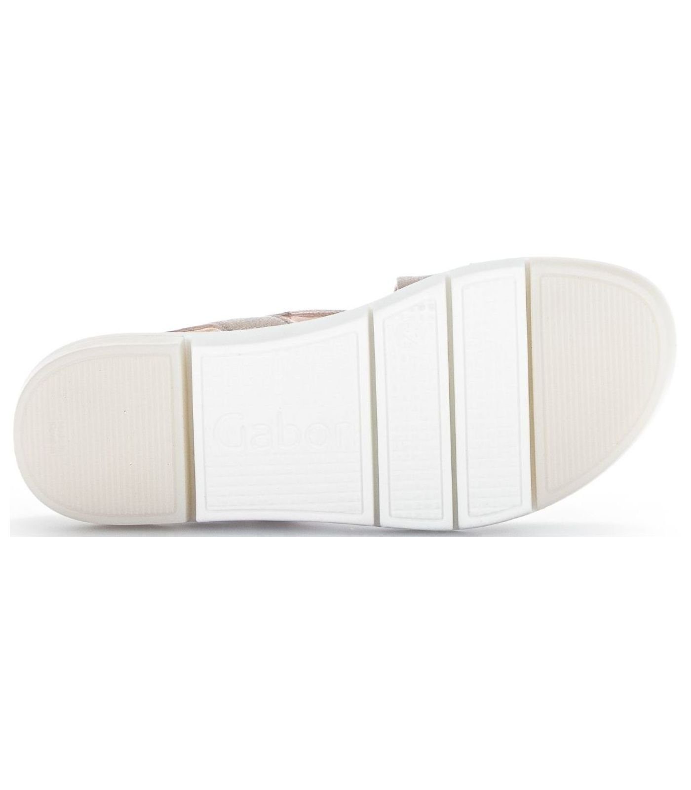 Gabor Sandalen Leder Riemchensandalette Beige (puder 62) 