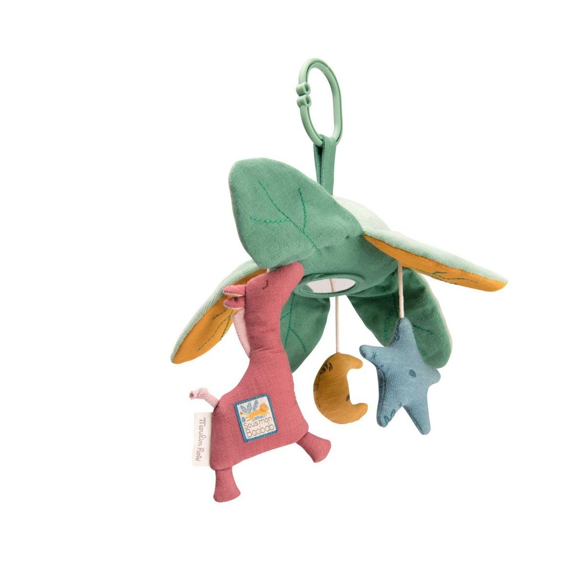 Hängefigur Spielmobile Sous mon Baobab Aktivityspielzeug Spiegel Geräusche