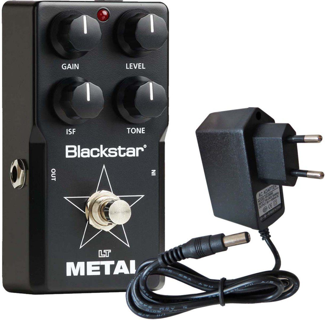 E-Gitarre Blackstar LT-Metal Effektpedal mit 9V Netzteil