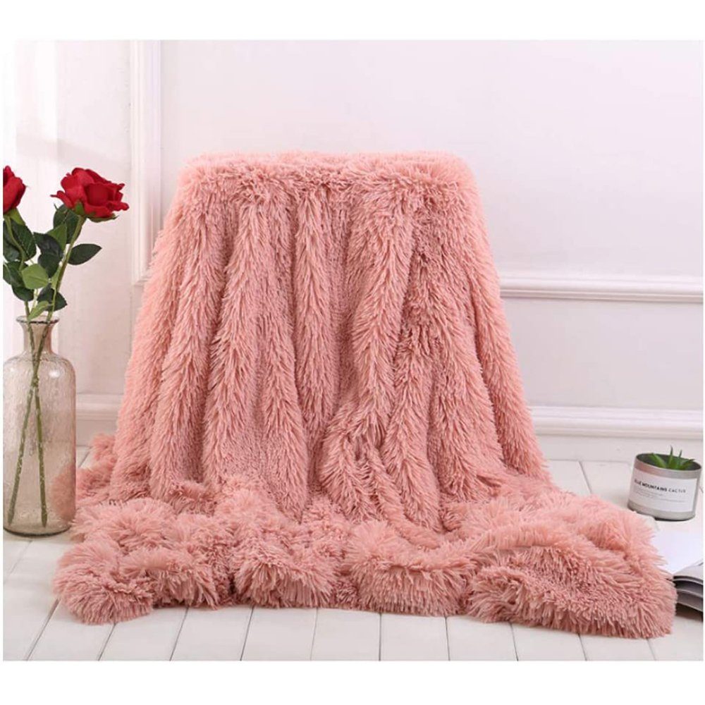 Wohndecke Super Weiche lange Zotteldecke, Flauschig Kuscheldecke Warme & Ko günstig online kaufen