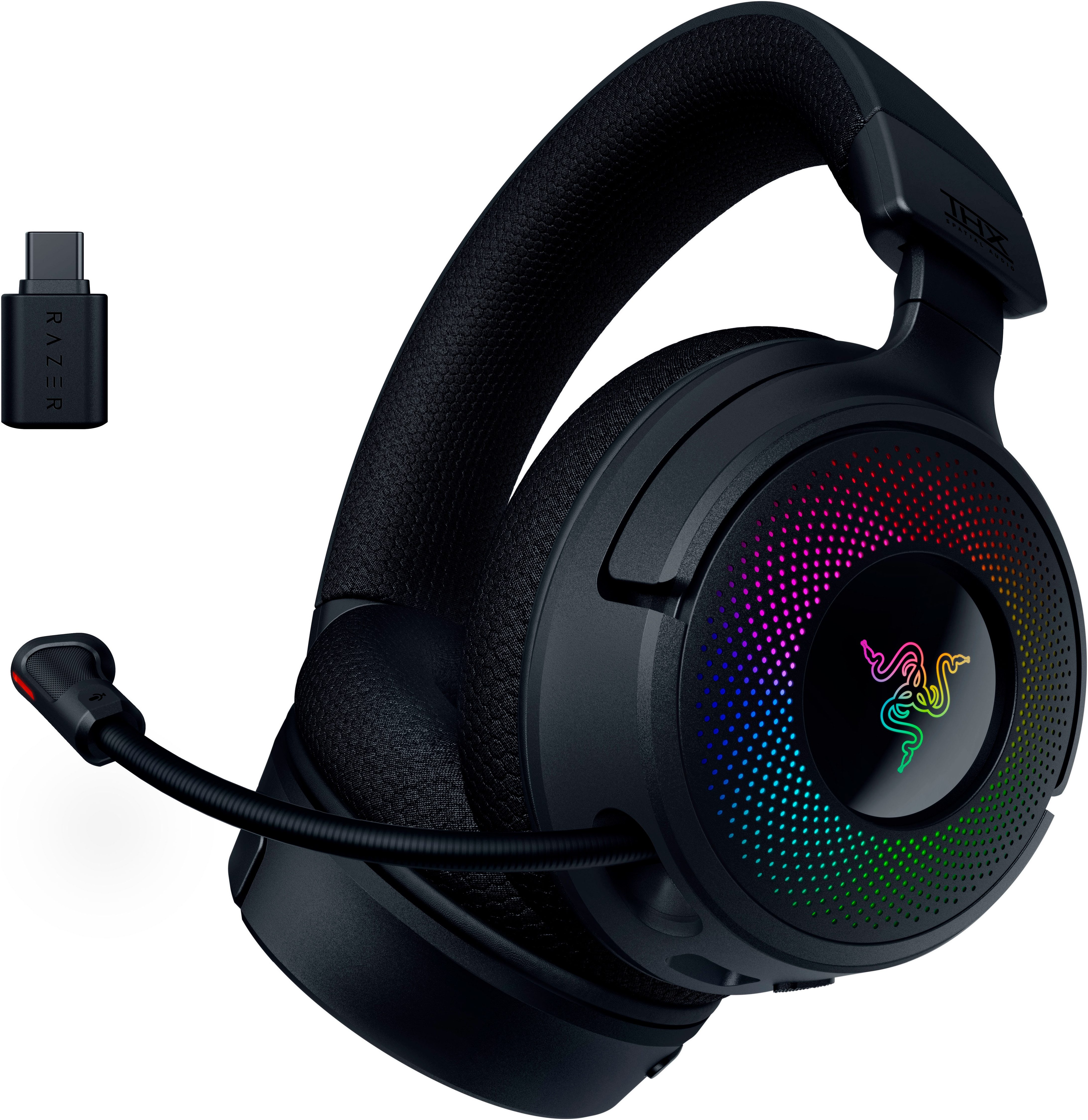 RAZER Kraken V4 Gaming-Headset (Audio-Chat-Funktionen, Stummschaltung, Bluetooth)