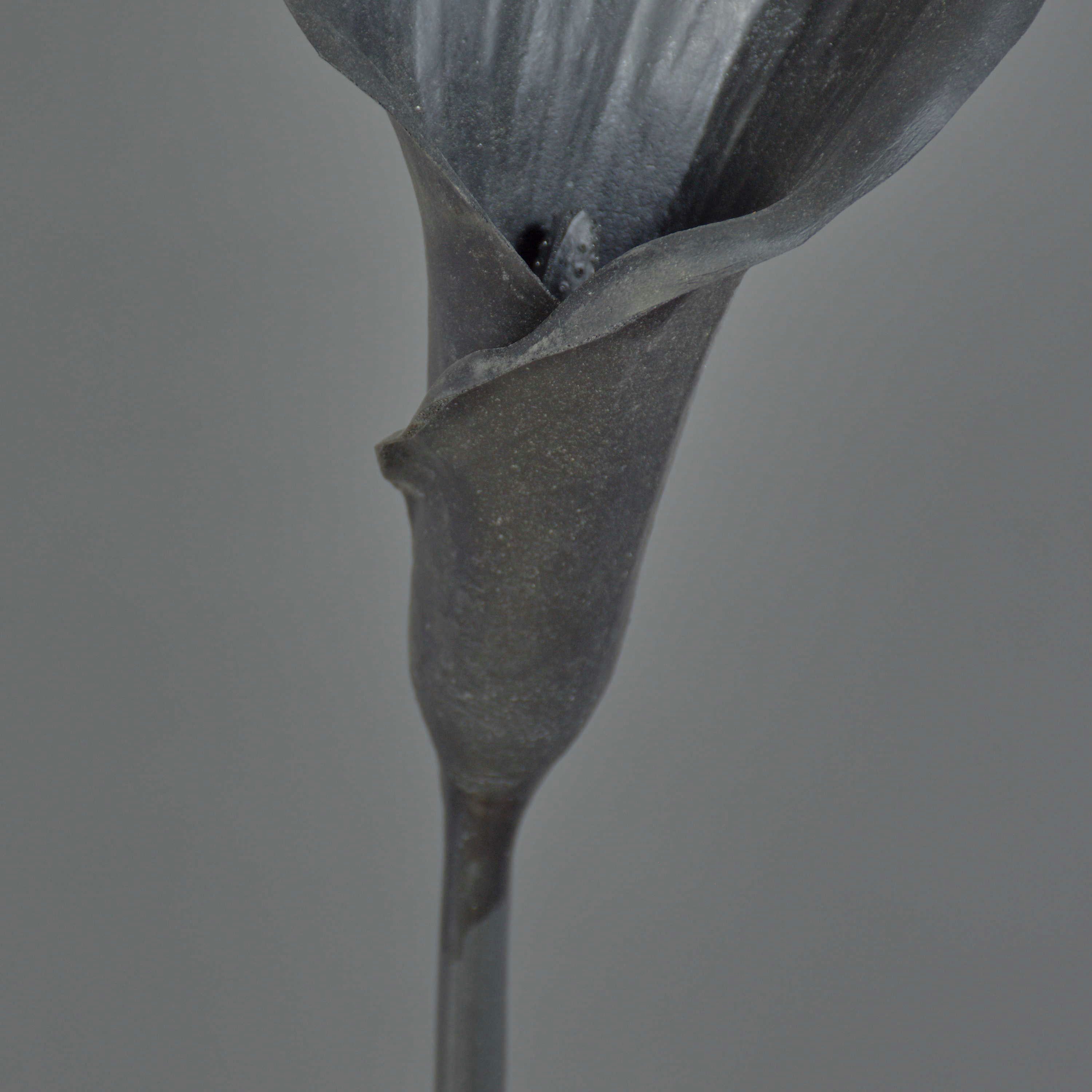 Kunstblume Künstliche Calla JALRIM, metallic-schwarz, 70cm Calla, artplants, Höhe 70.0 cm