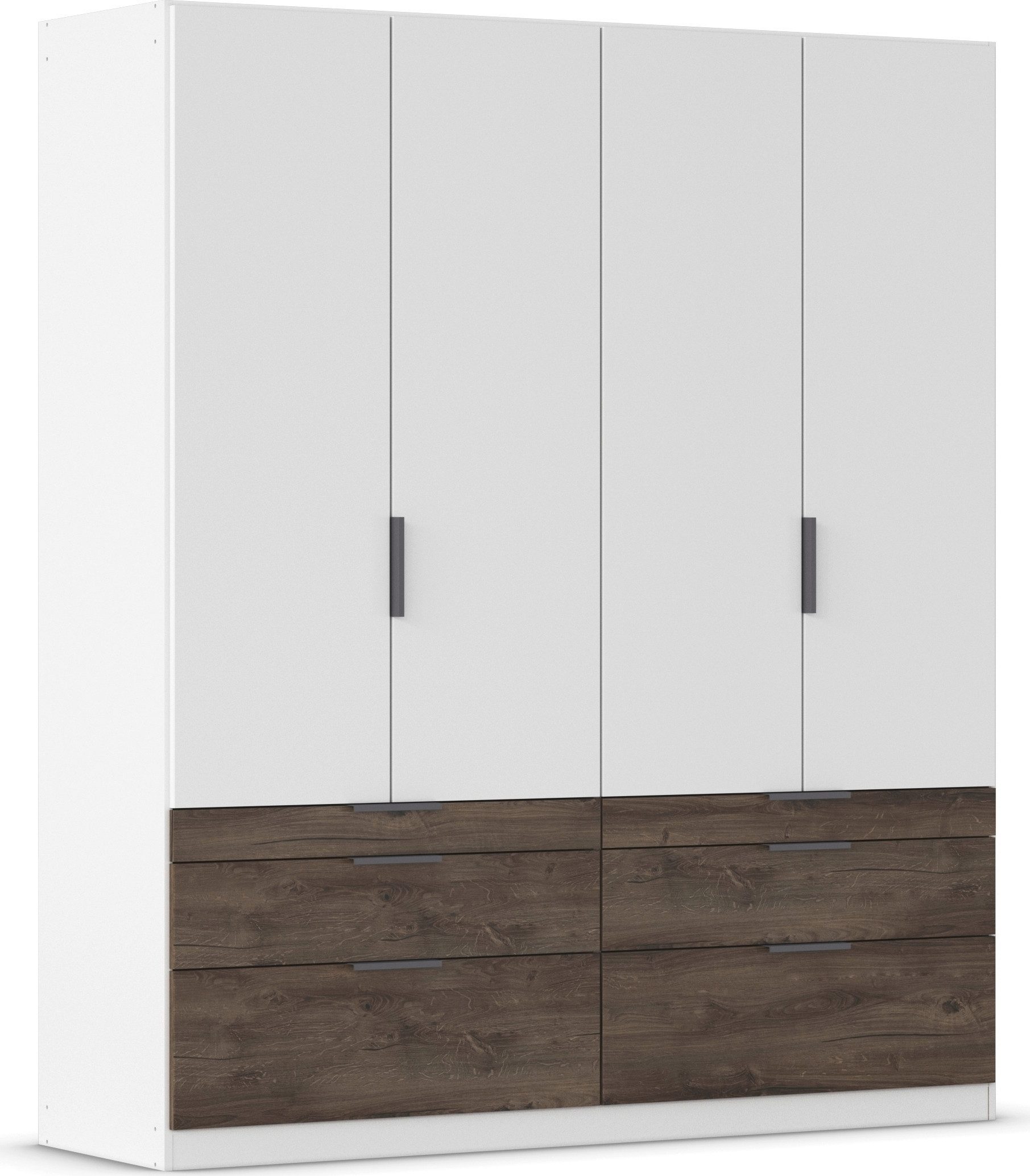 rauch Kleiderschrank Koda (oberer Schubkasten mit praktischer Inneneinteilung) mit symmetrisch angeordneten Schubladen MADE IN GERMANY