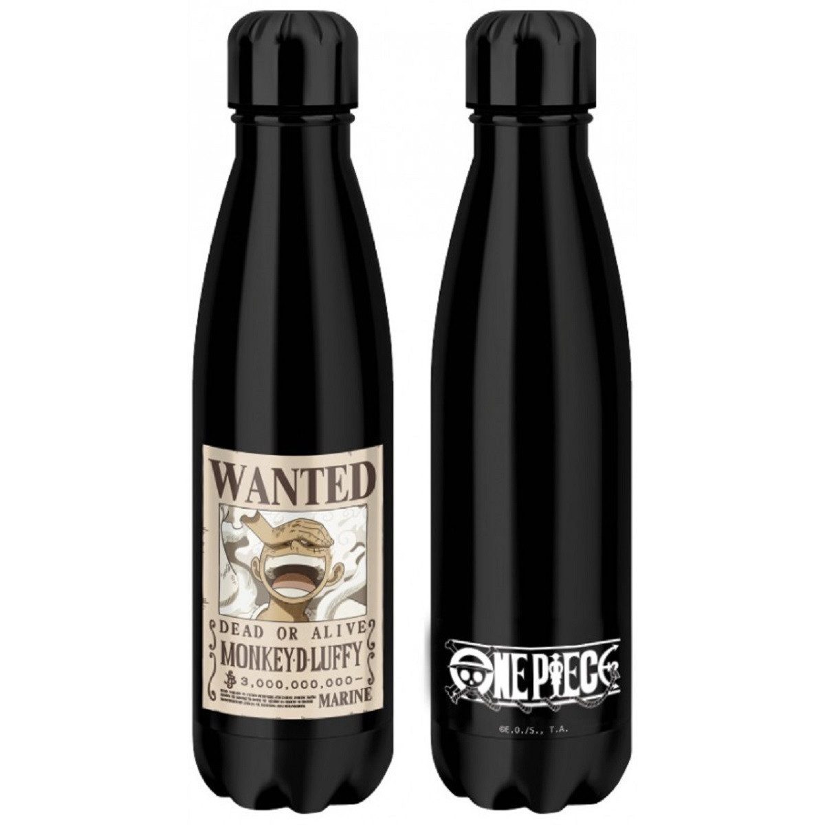 One Piece Isolierflasche Trinkflasche (1 Stk) Edelstahl 500 ml mit Schraubdeckel